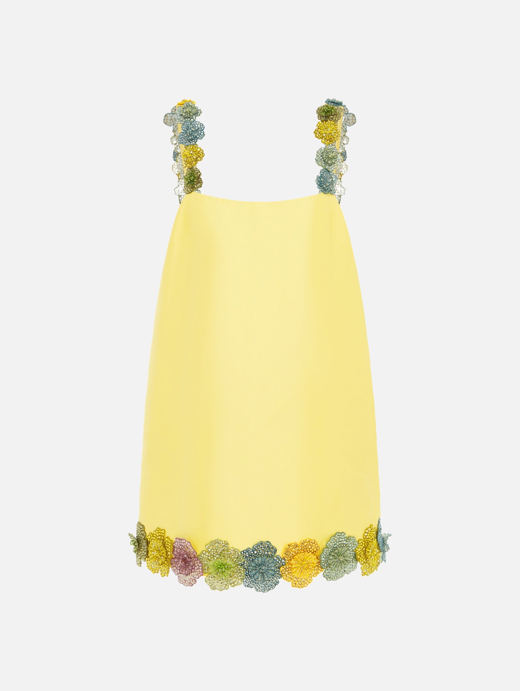 Lolita Mini Dress in Lemon