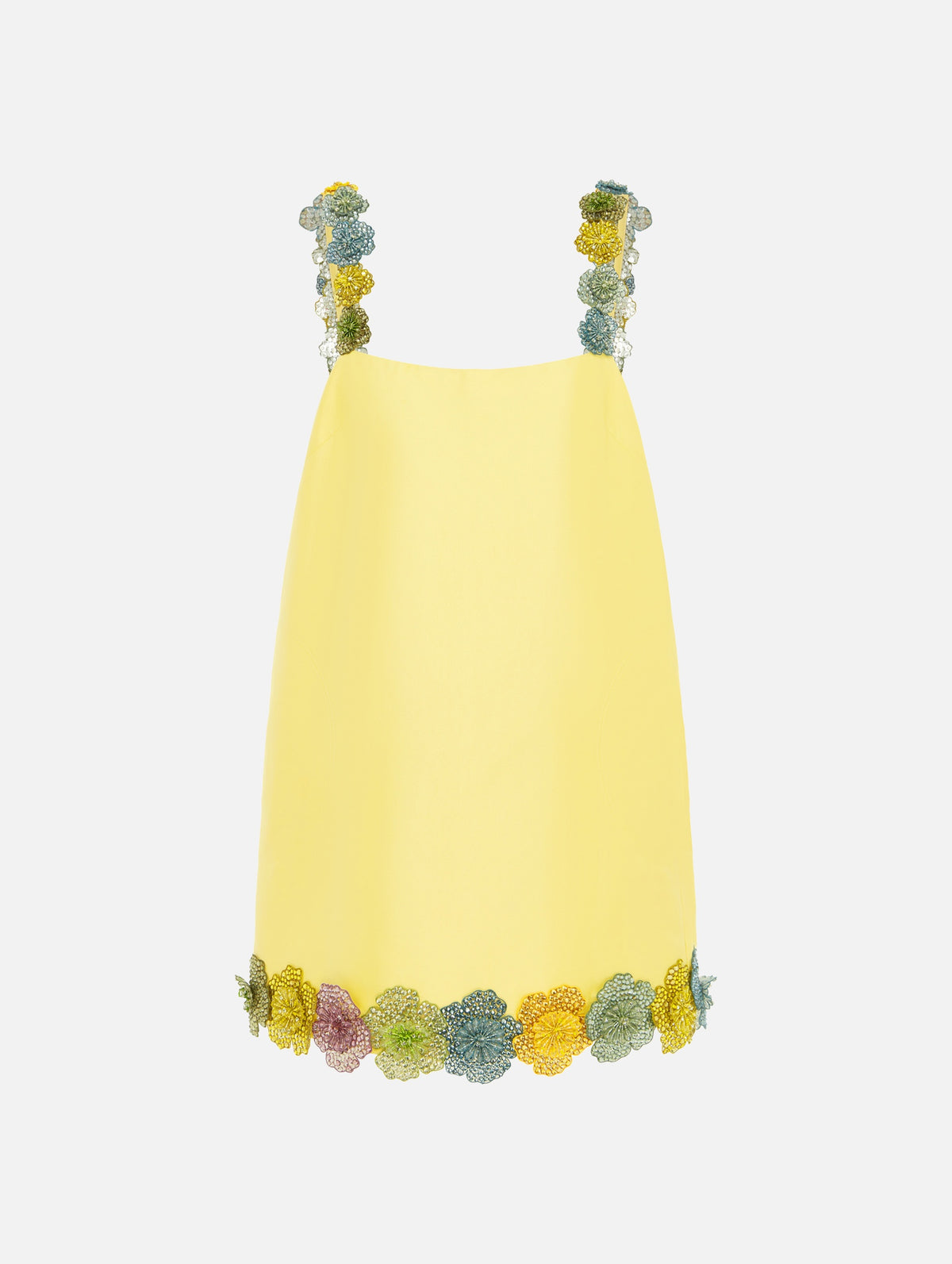 Lolita Mini Dress in Lemon