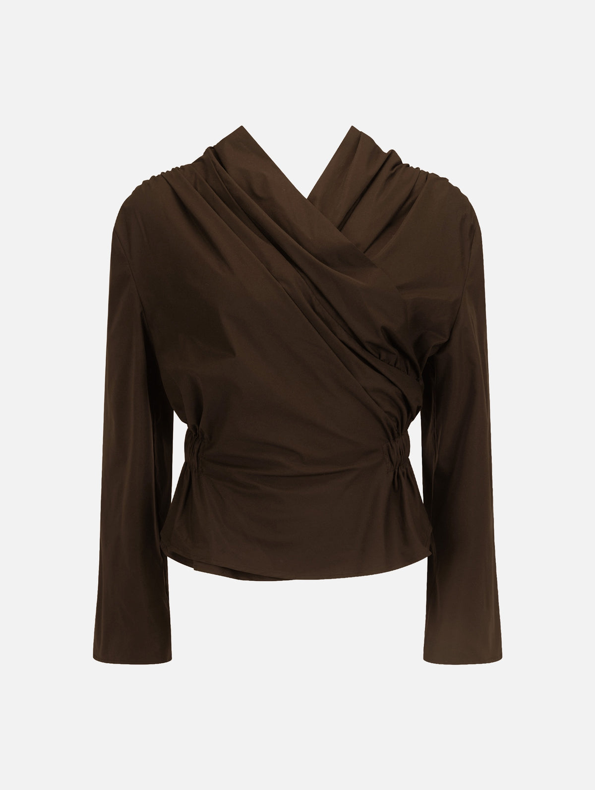 Long Sleeve Chaimberlain Top in Hickory