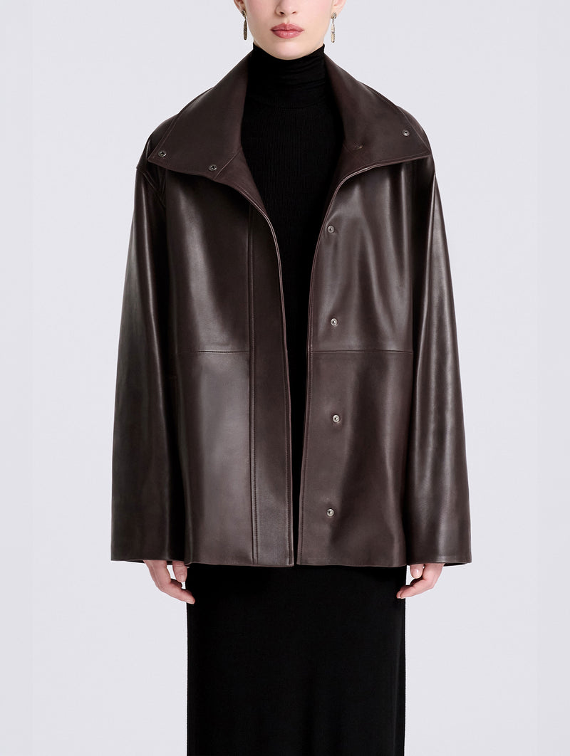 Lowen Jacket in Dark Brown