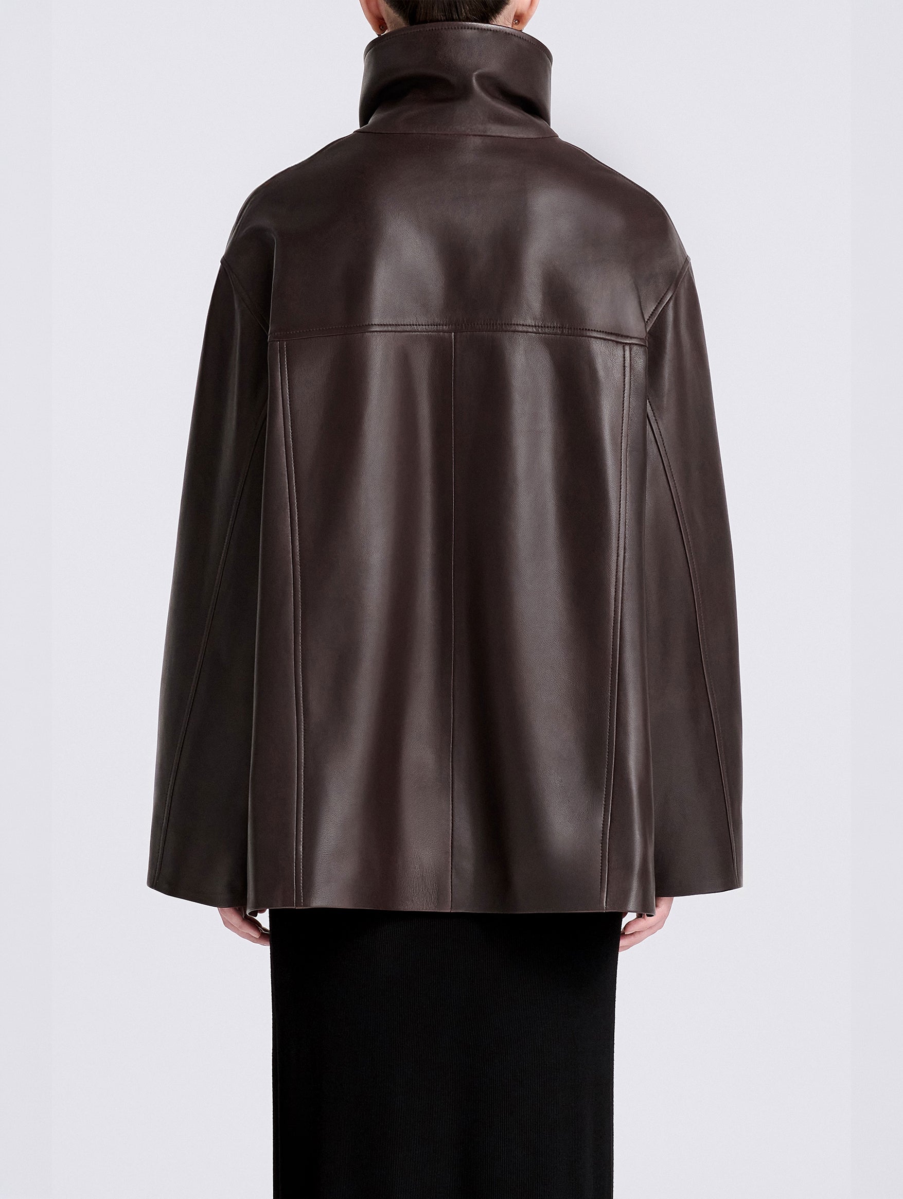 Lowen Jacket in Dark Brown