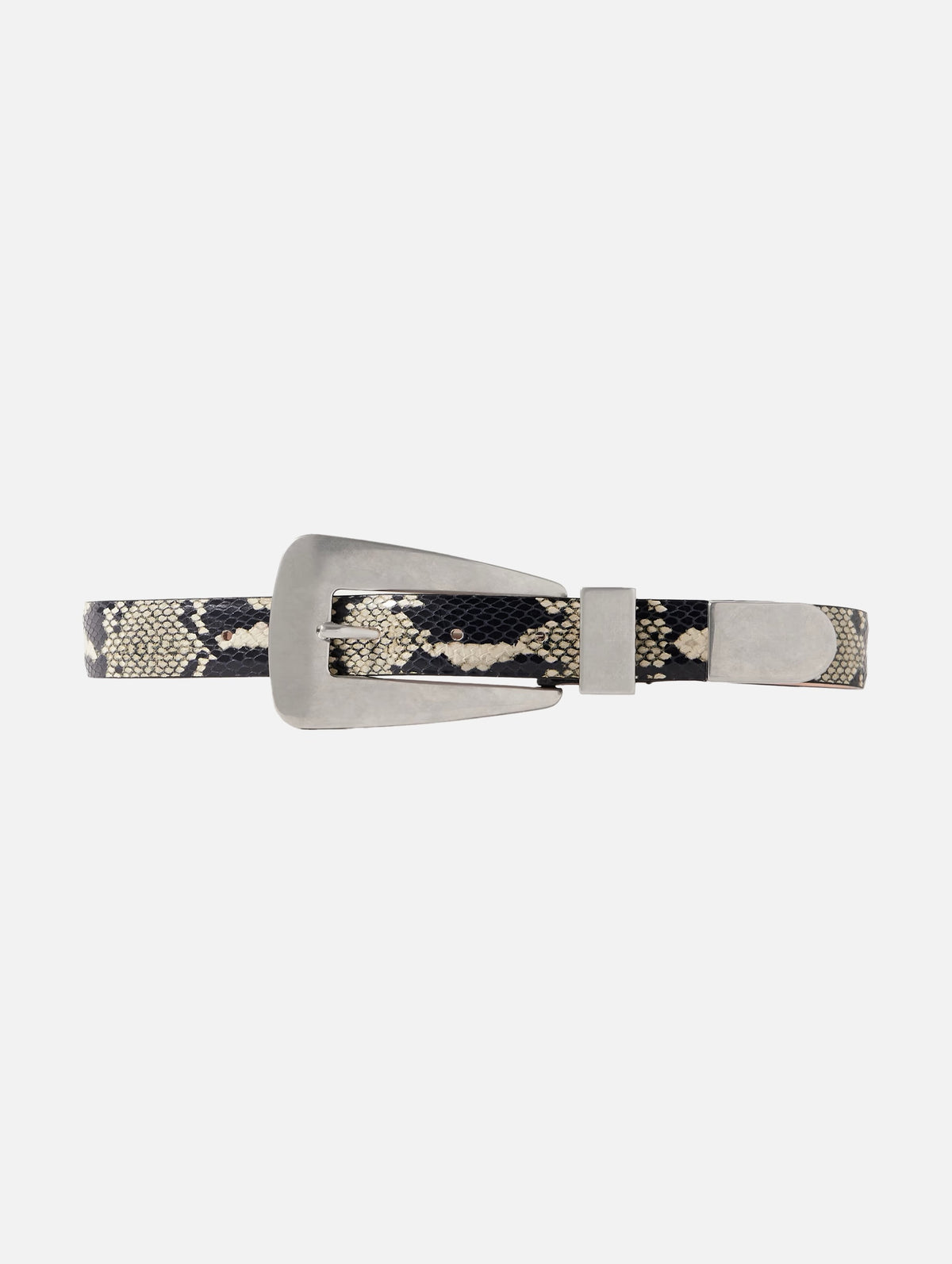 Lucca Belt in Natural Python