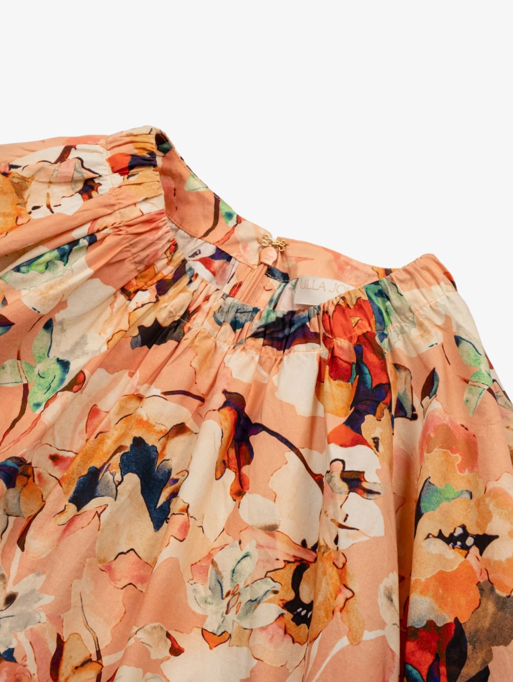 Lucie Bubble Sleeve Top in Camellia