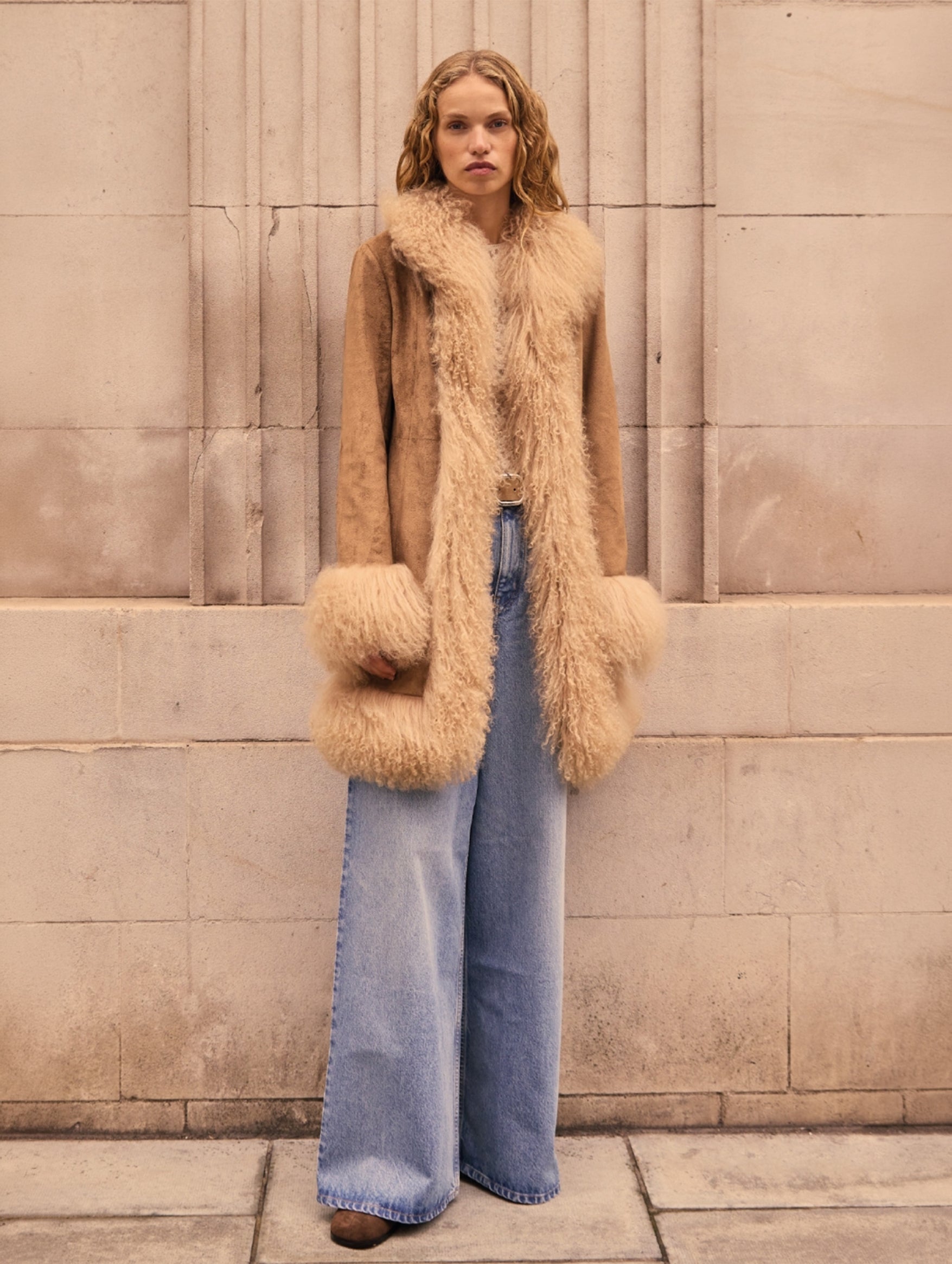 Lulu Jacket in Biscuit