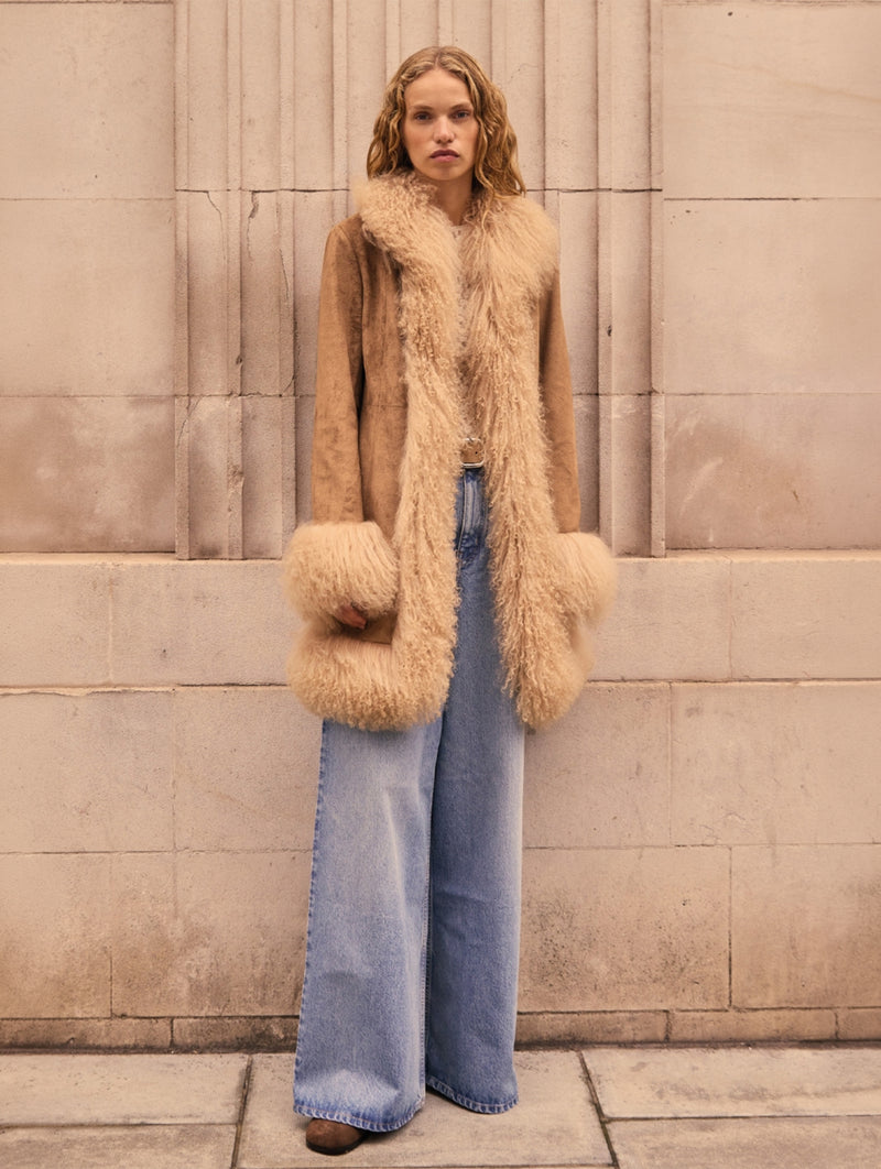 Lulu Jacket in Biscuit