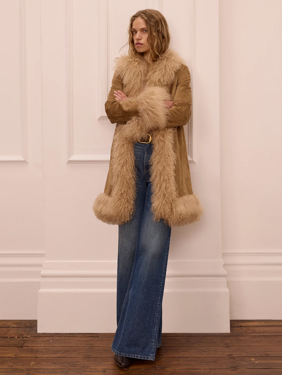 Lulu Jacket in Biscuit