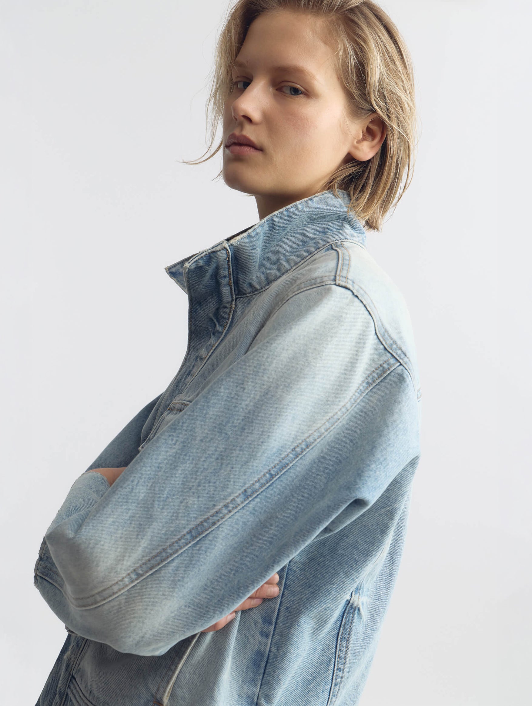 Marilou Denim Jacket in Alice Wash