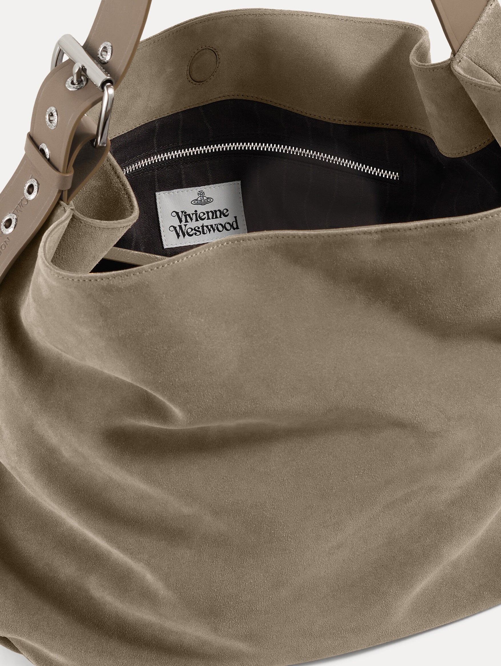 Maxime Large Shoulder Bag in Stone