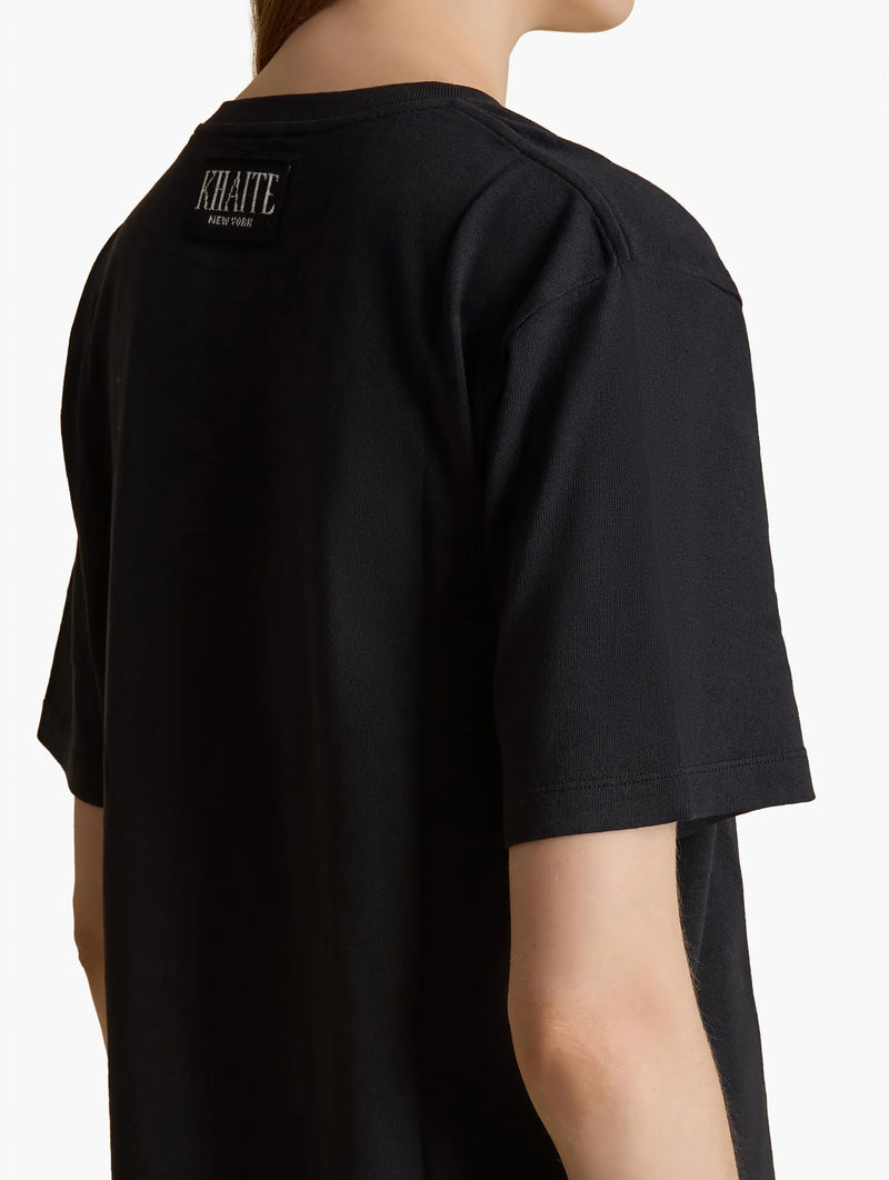 Mae Short Sleeve Tee Shirt in Black