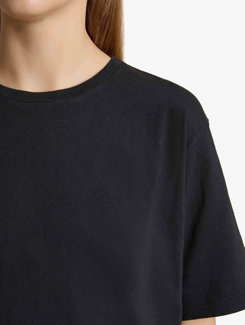 Mae Short Sleeve Tee Shirt in Black