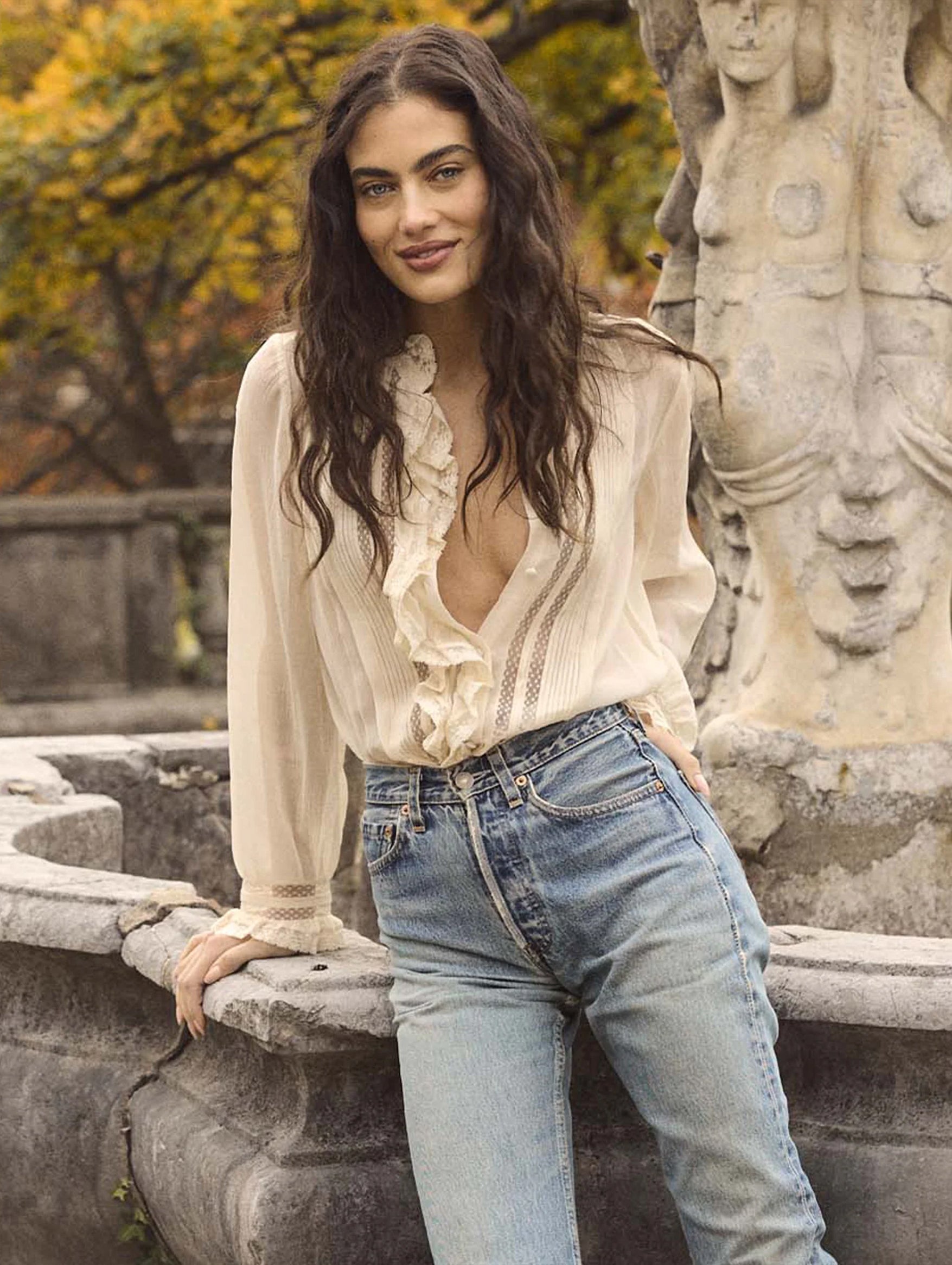 Magdeleine Top in Candlelight