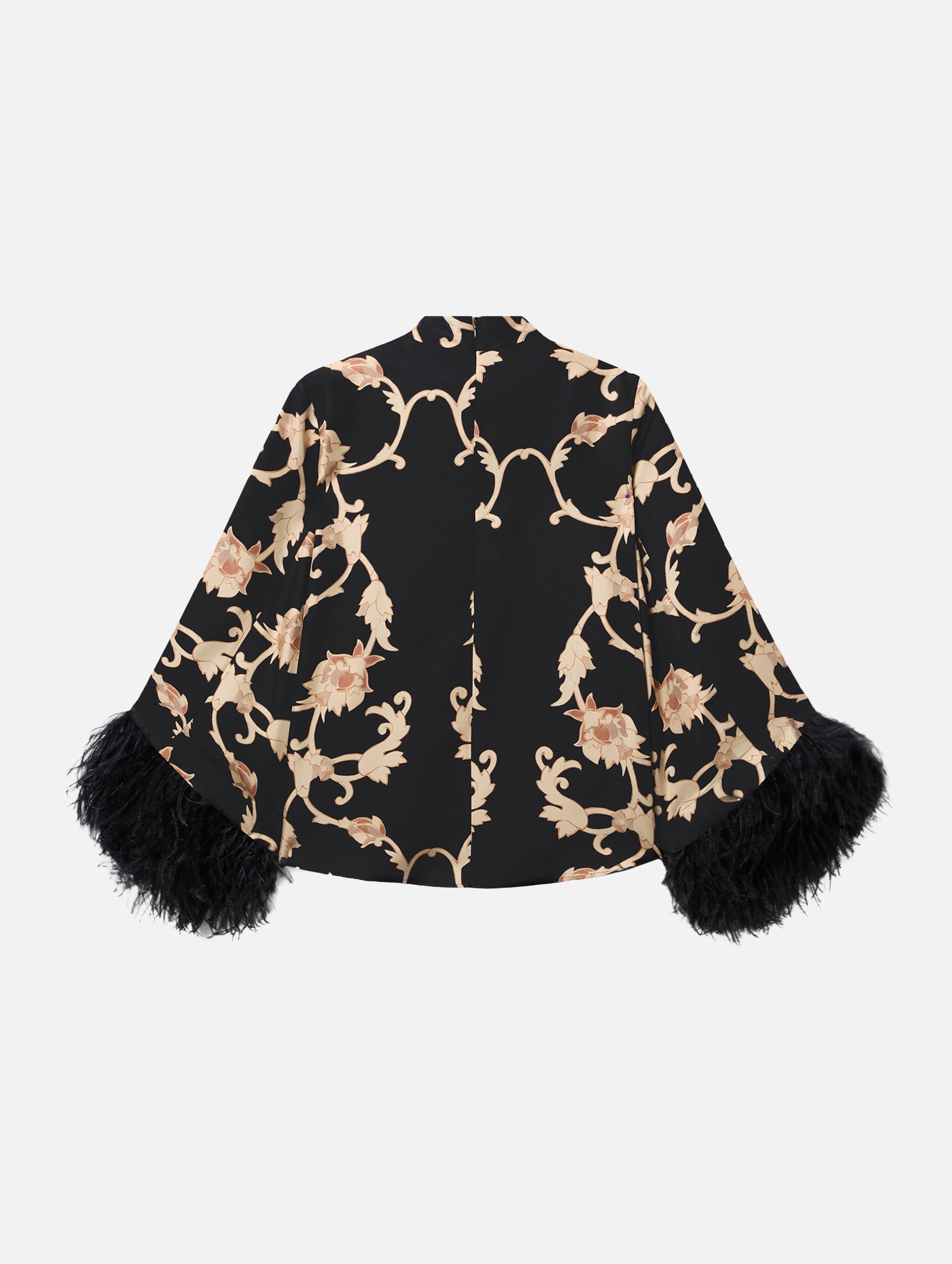 Make an Exit Top With Feathers in Buttercup