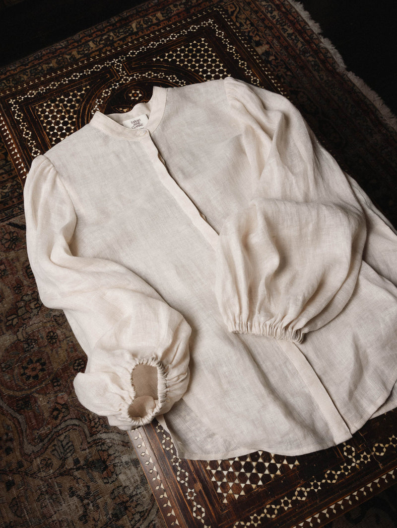 Maluku Blouse in Pampelonne Sand