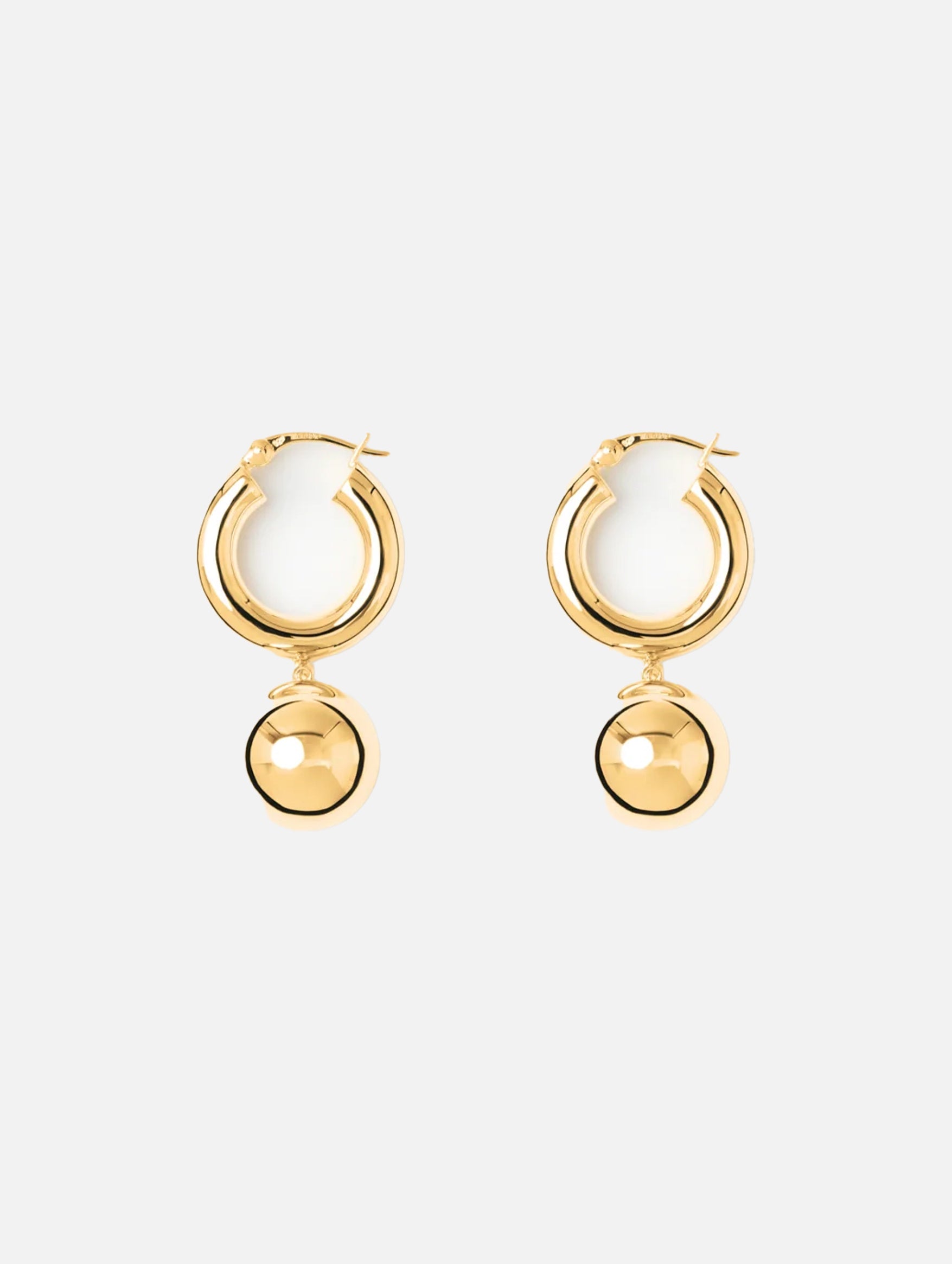 The Marie Earrings in Gold