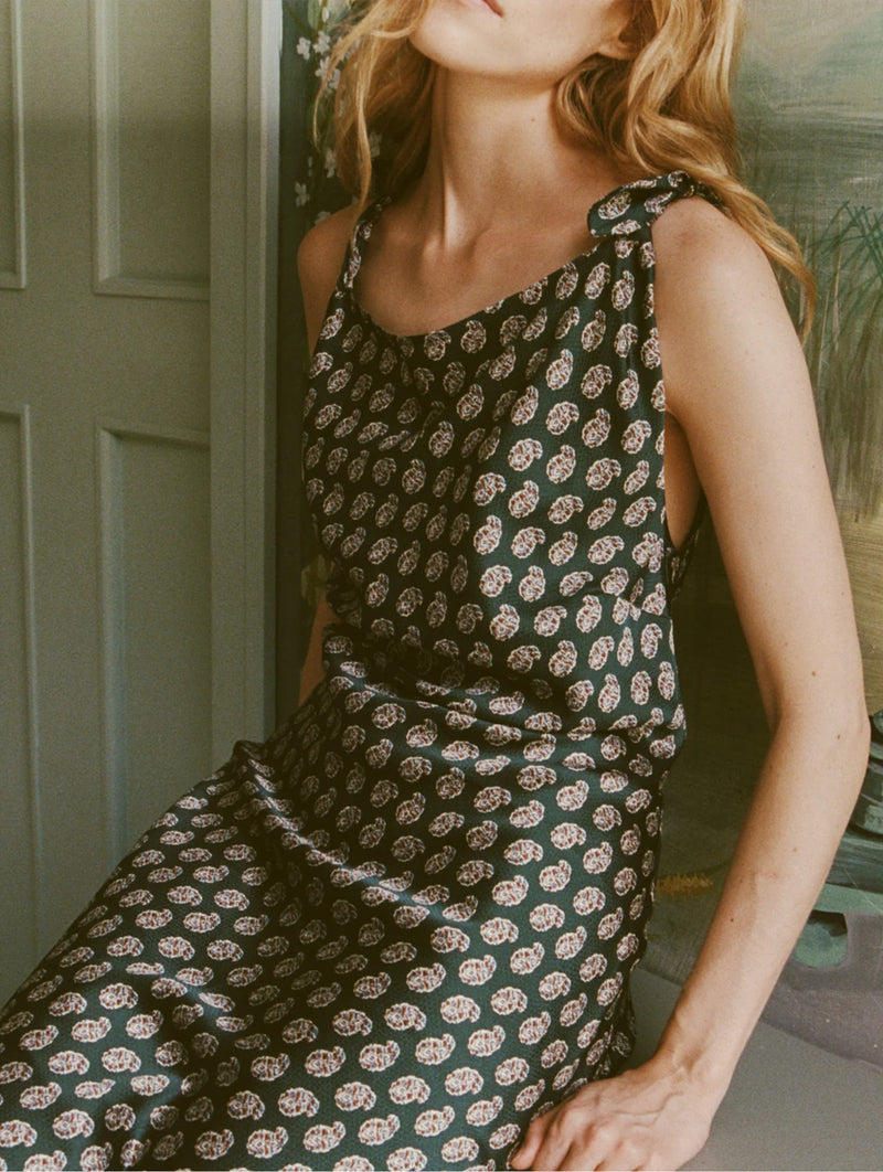 Mariselle Dress in Chaumont Paisley