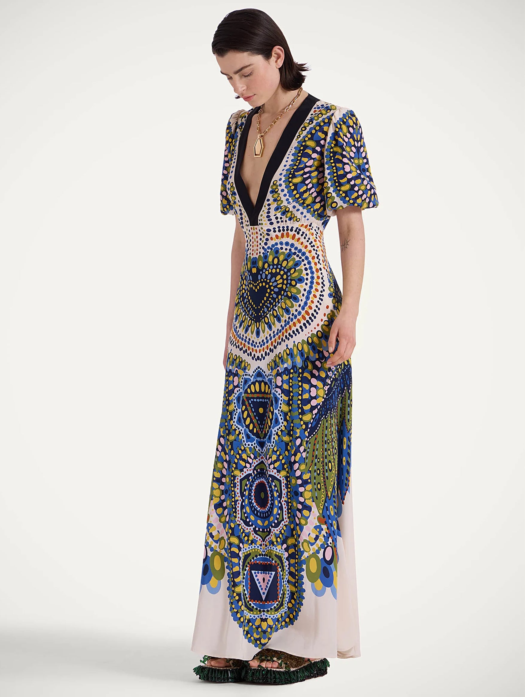 Marlene Dress in Chakra Placée