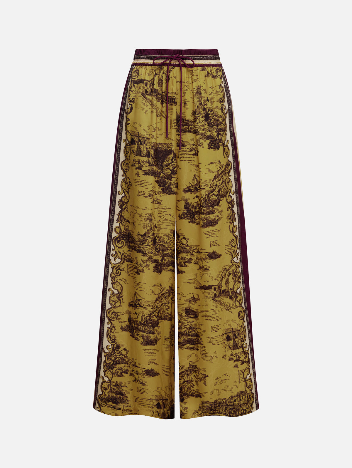 Martos Pant in Gold Print