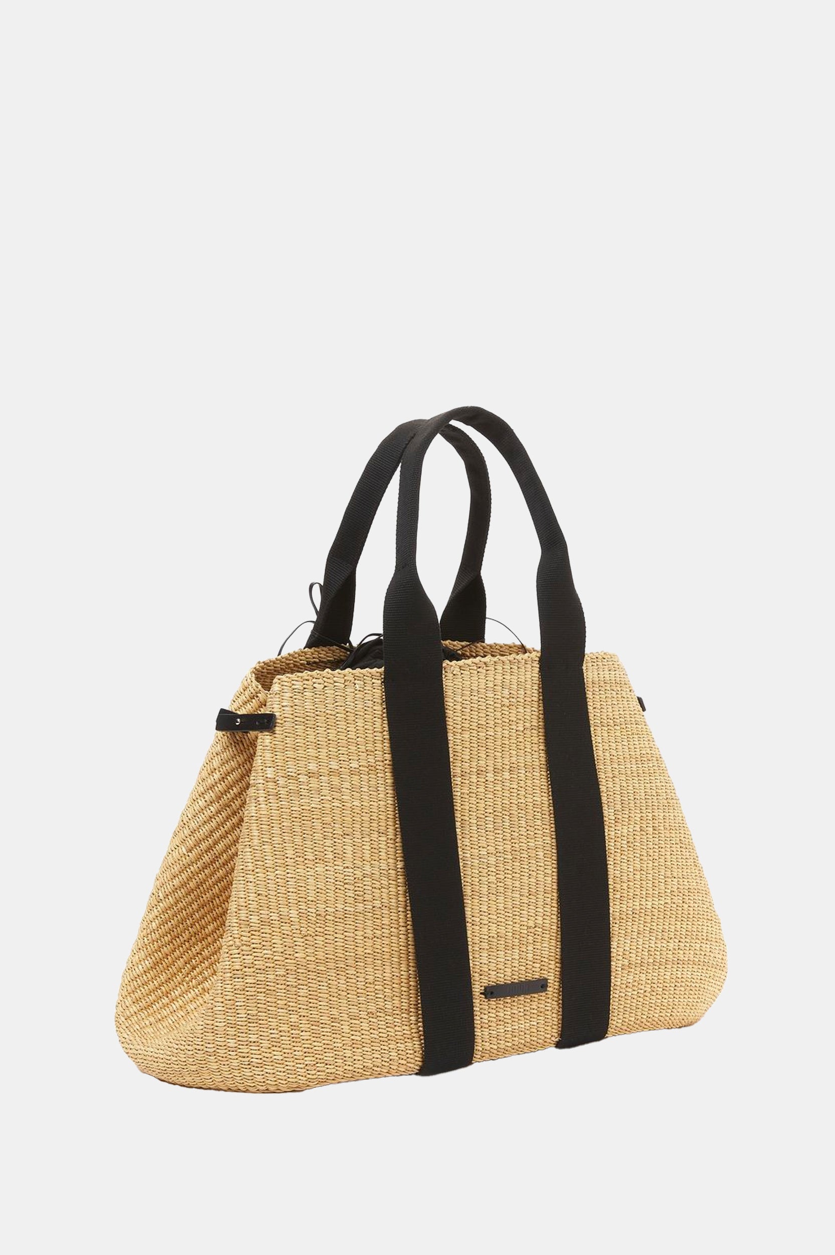 Maxi Altair Straw Basket Bag