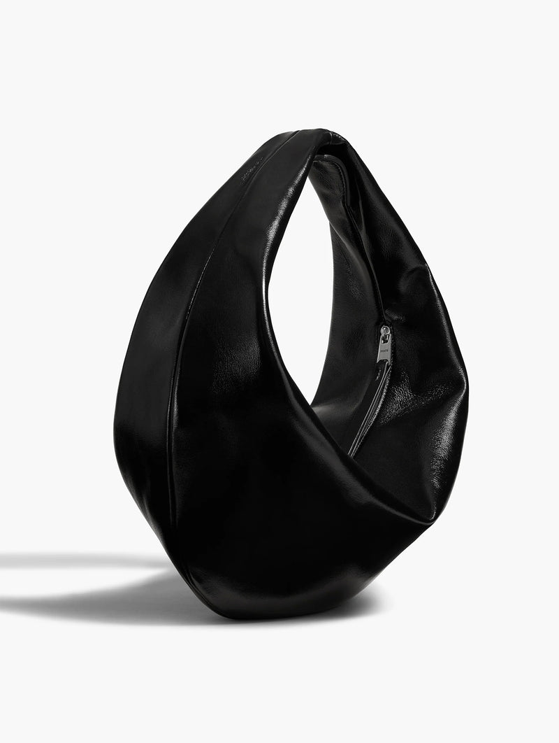 Medium Olivia Hobo Bag in Black