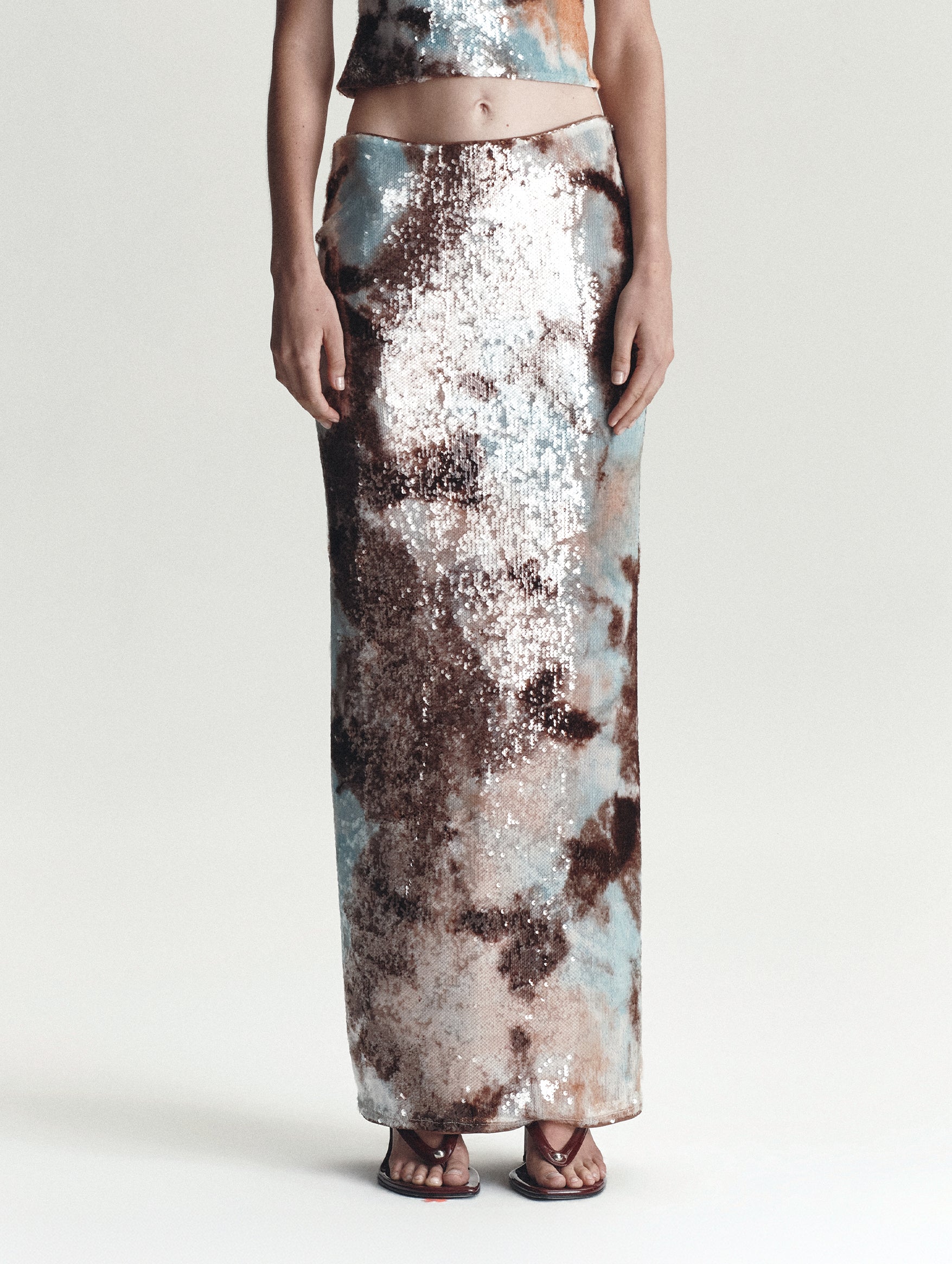 Mermaid Skirt in Ocean Mist