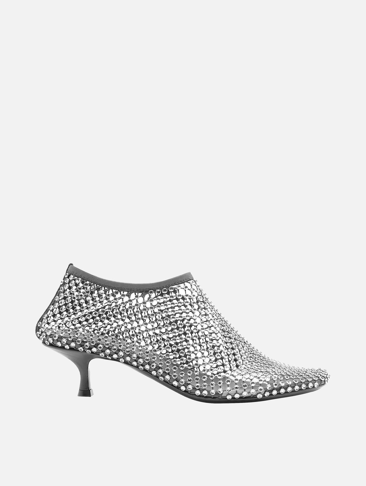 Minette Crystal Micro Heel in Slate