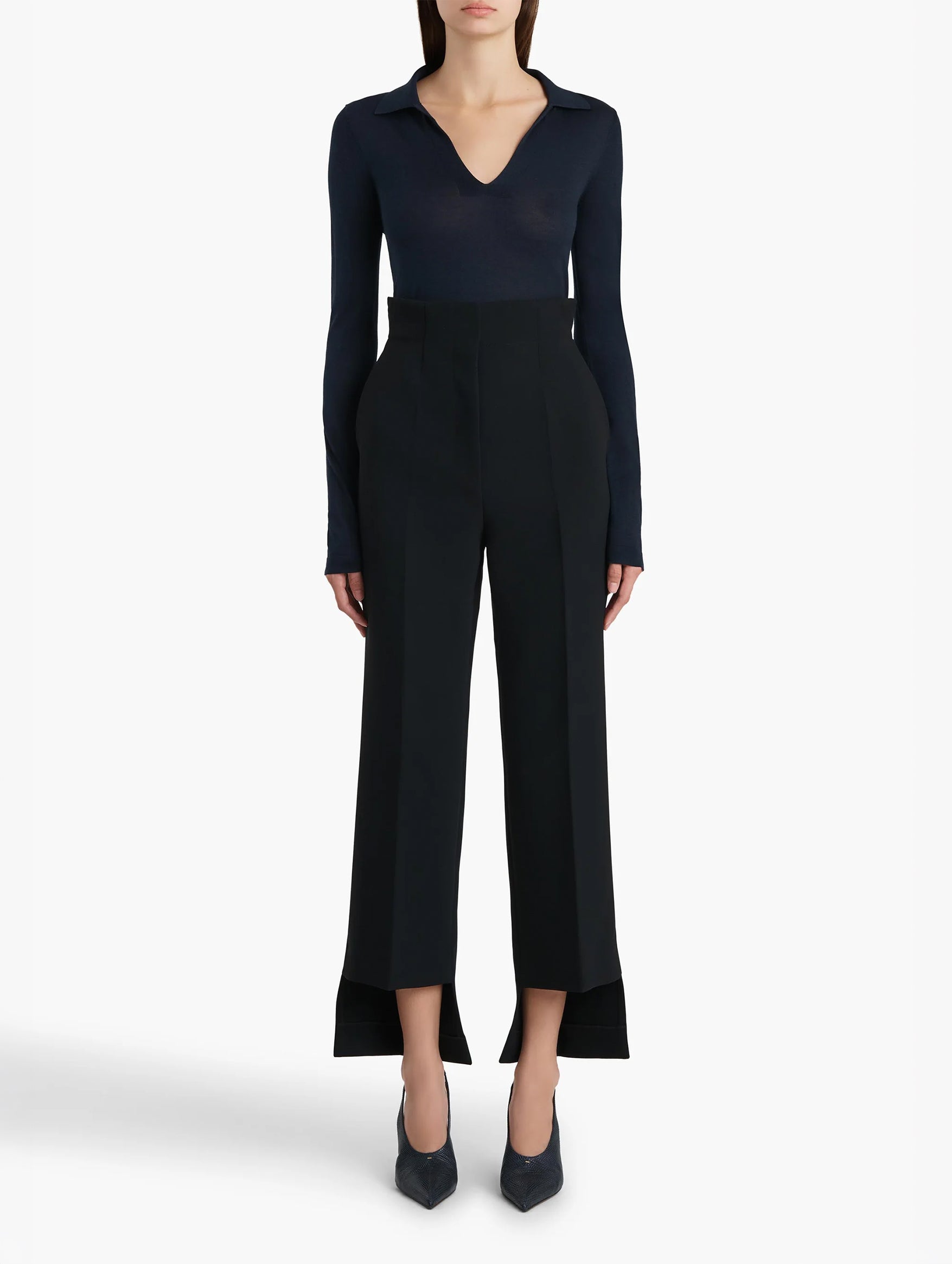 Mikel Top in Midnight Navy