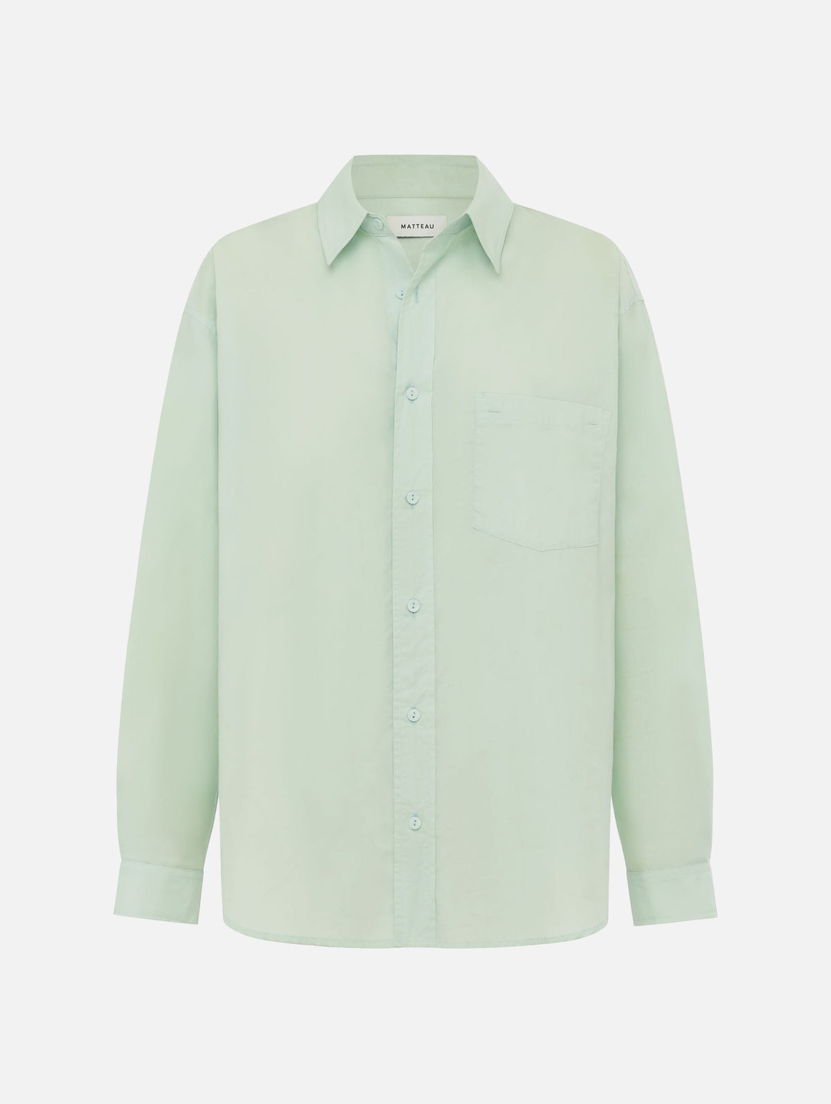 Relaxed Shirt in Mint