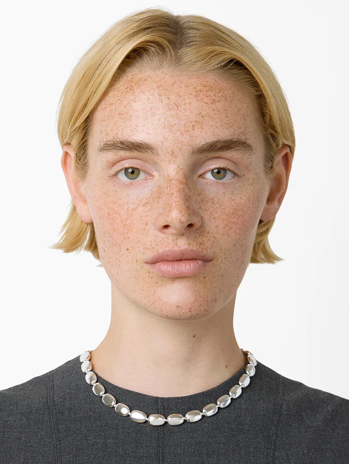 The Monica Necklace in Silver