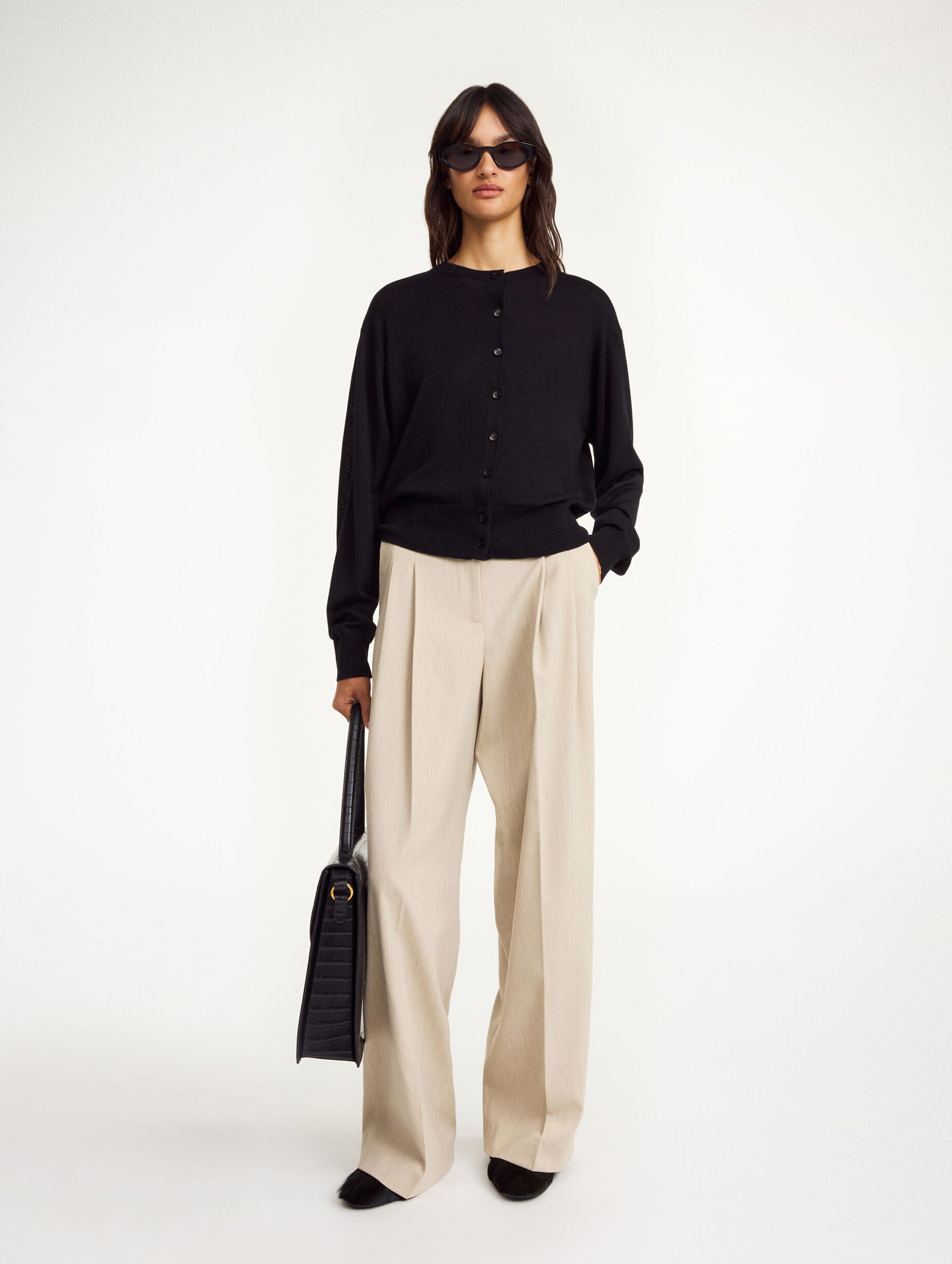 Montie Cardigan in Black