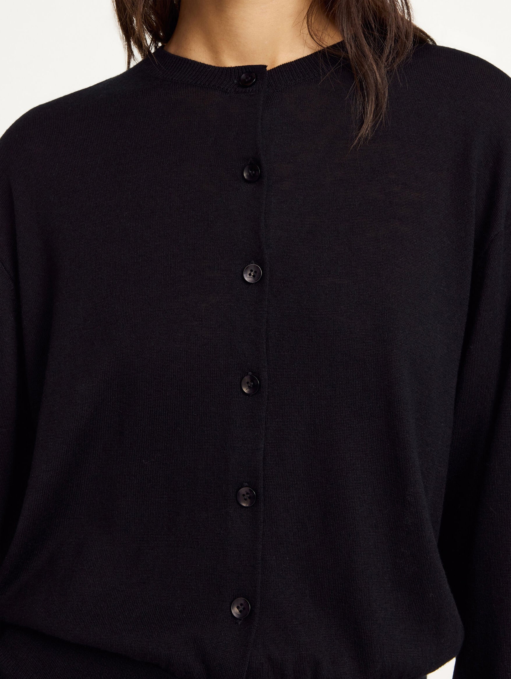 Montie Cardigan in Black