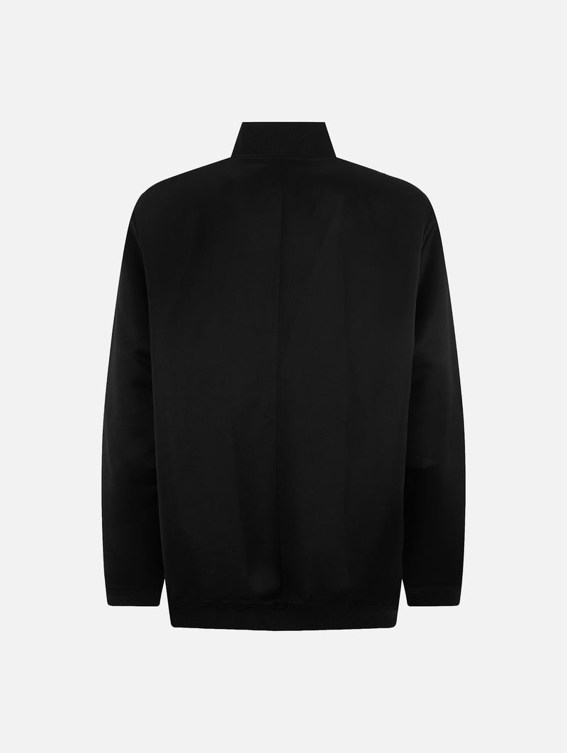 Moon Jacket in Black Satin