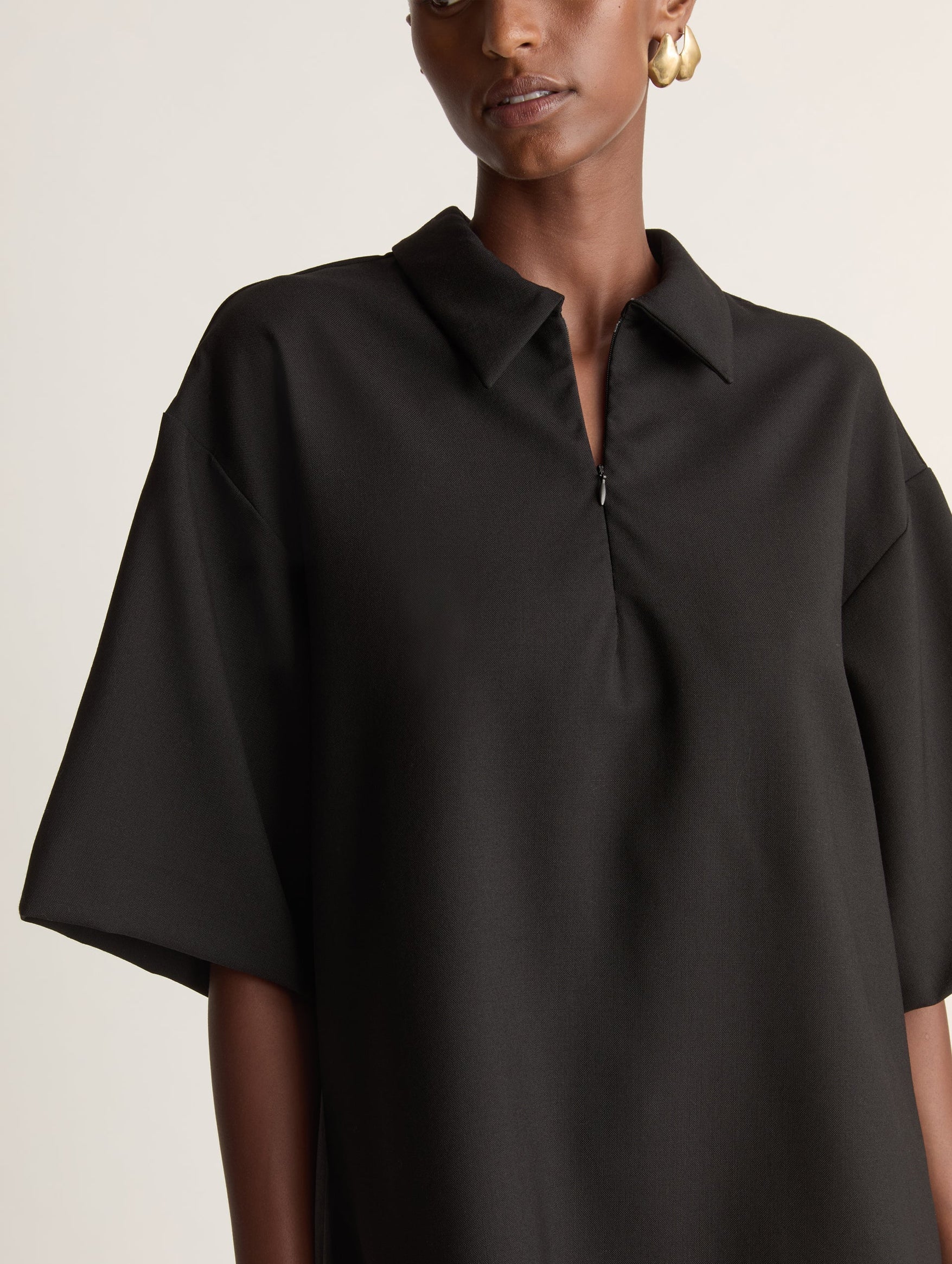 Mortimer Polo in Black