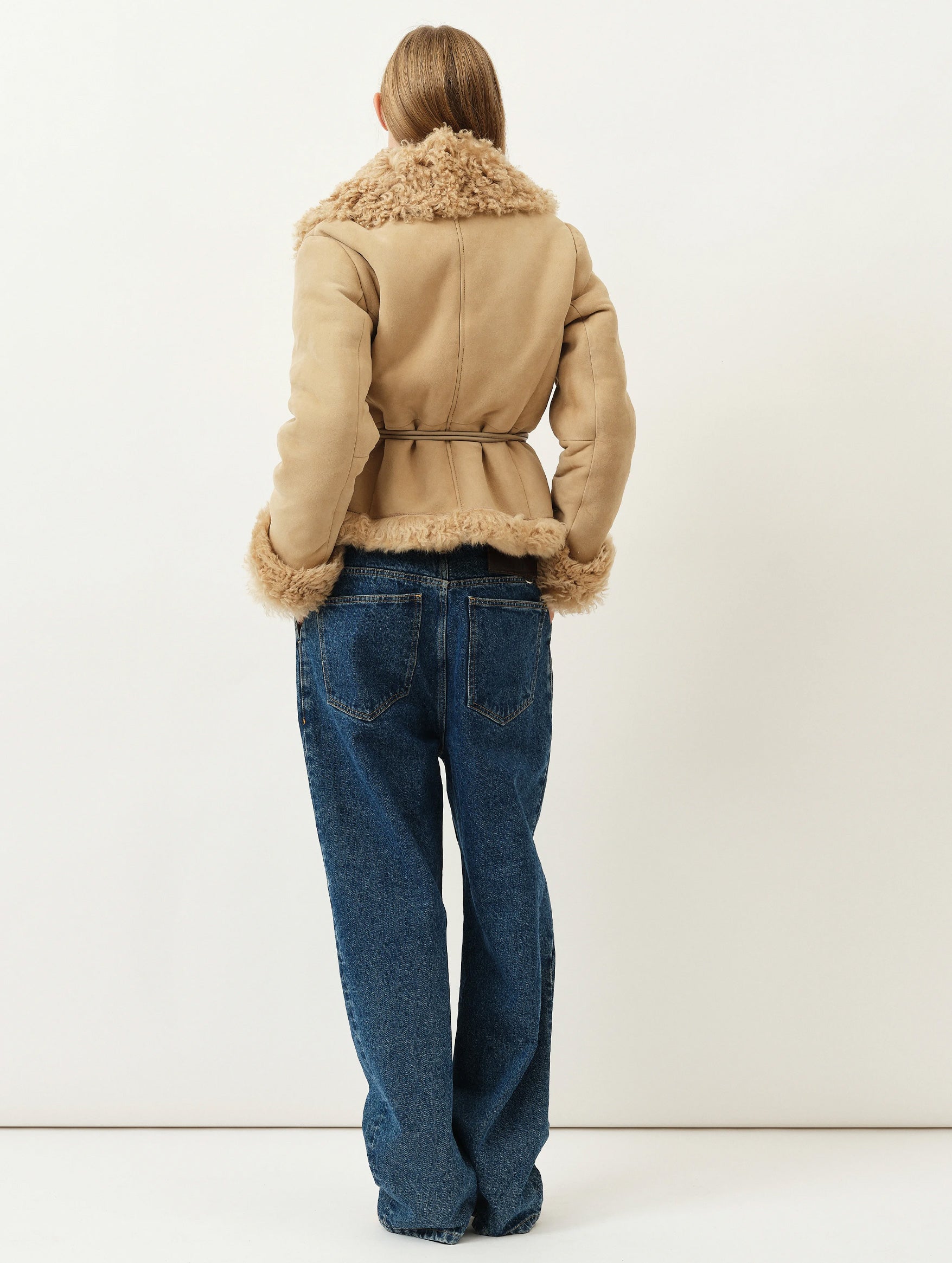 Moss Jacket in Light Beige