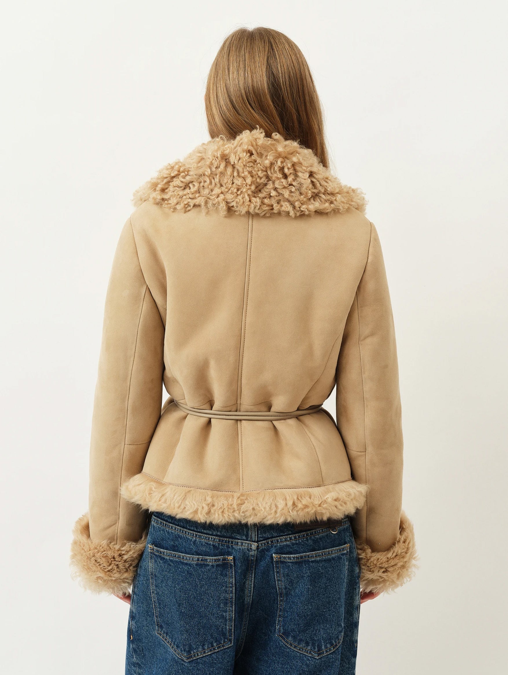 Moss Jacket in Light Beige