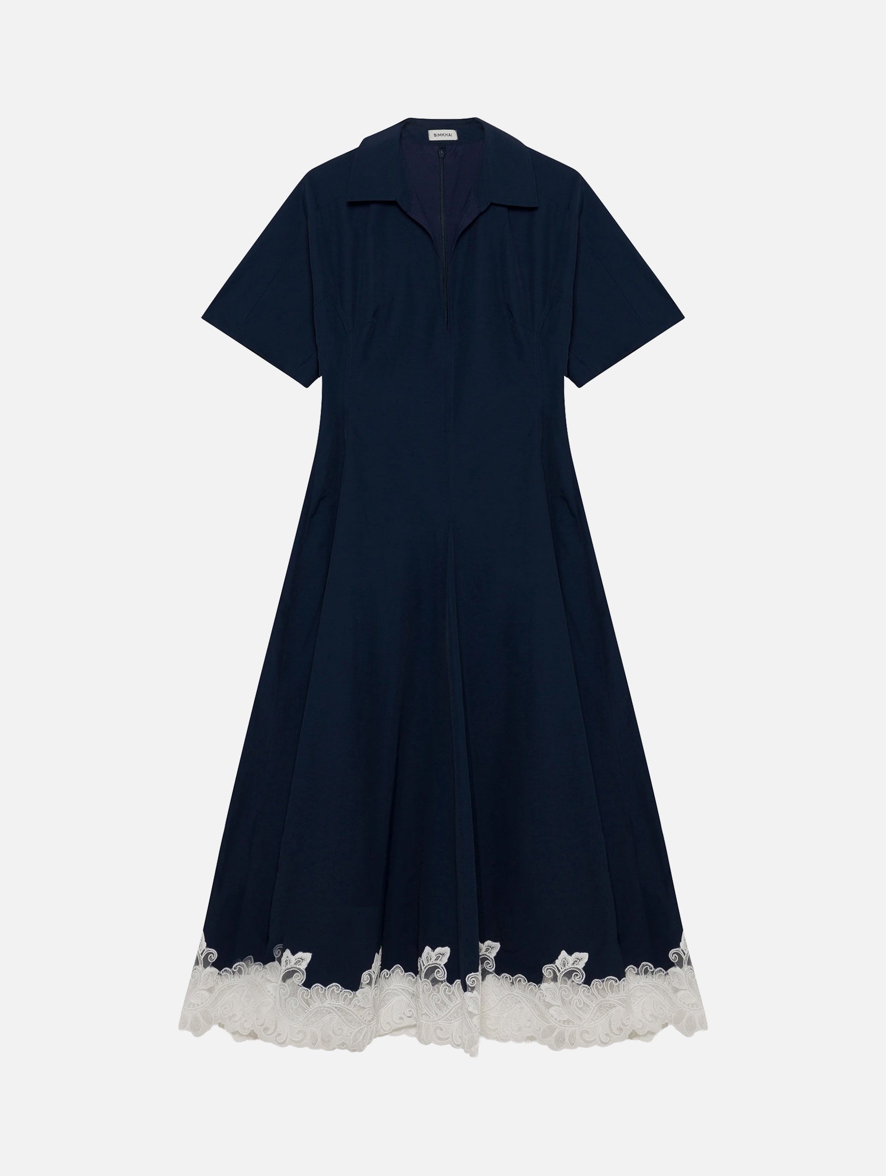 Nerris Midi Dress in Midnight Multi