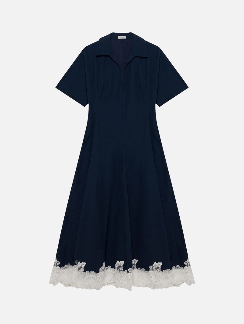 Nerris Midi Dress in Midnight Multi