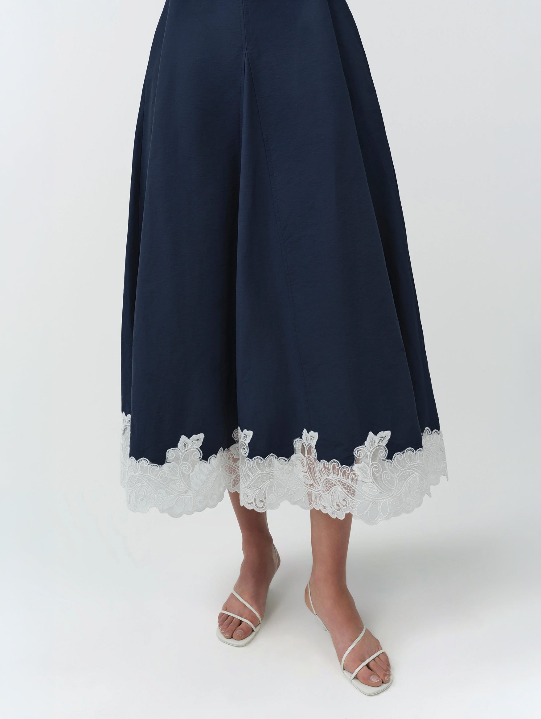 Nerris Midi Dress in Midnight Multi