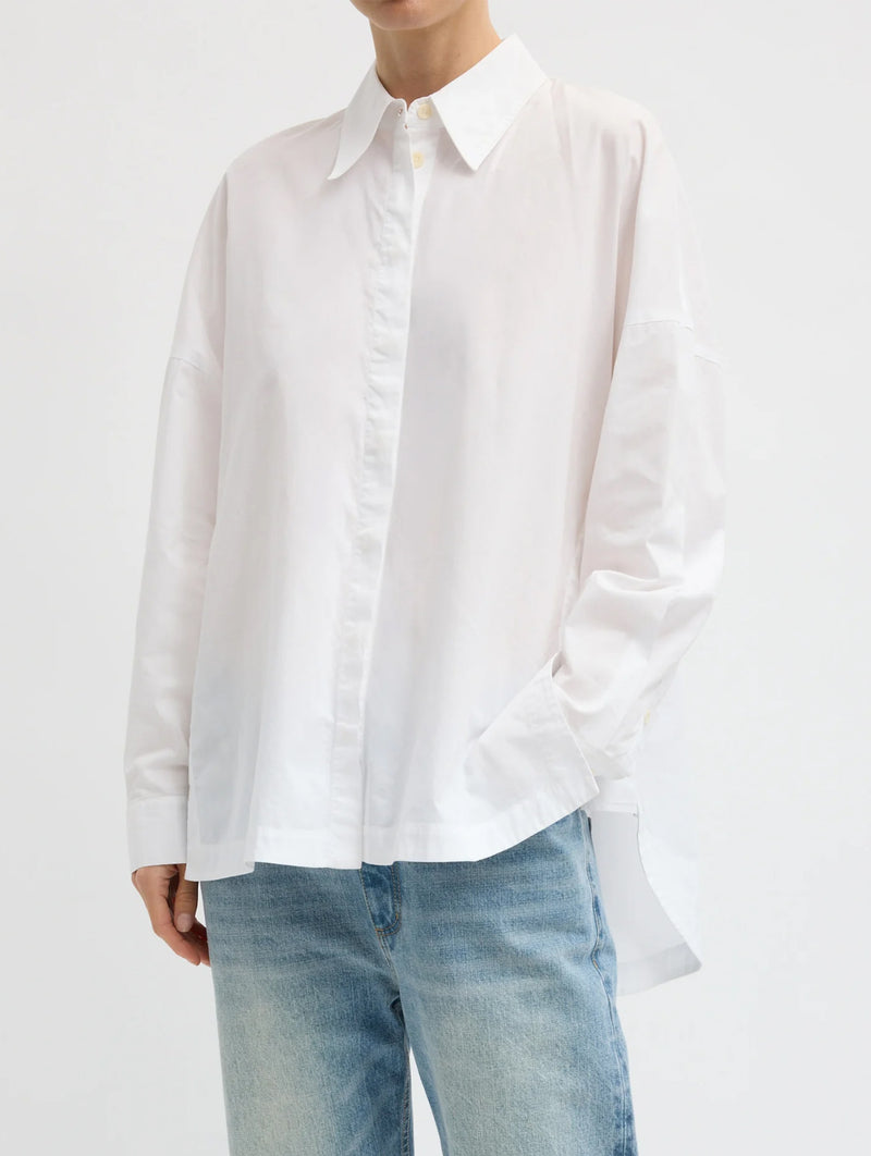 New Shirting Gabe Oversized Shirt in White