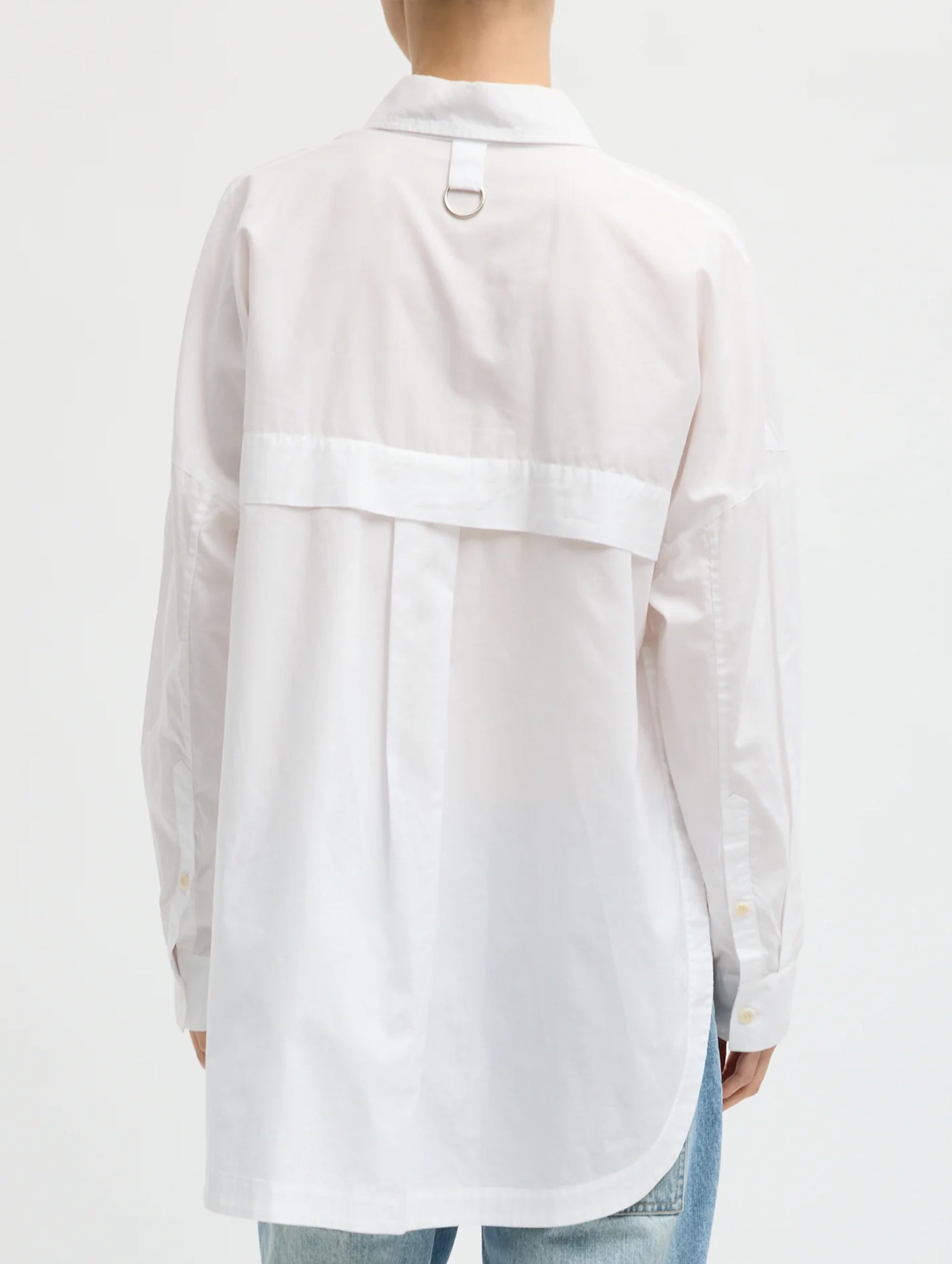 New Shirting Gabe Oversized Shirt in White