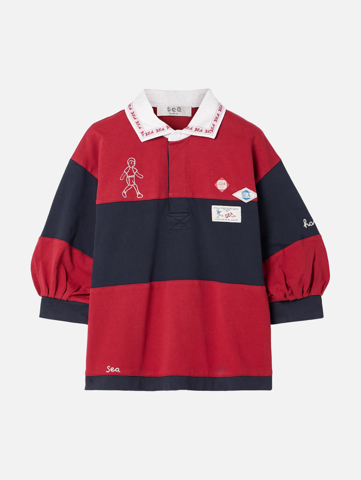 Carolyn Workwear Rugby Shirt in Multi