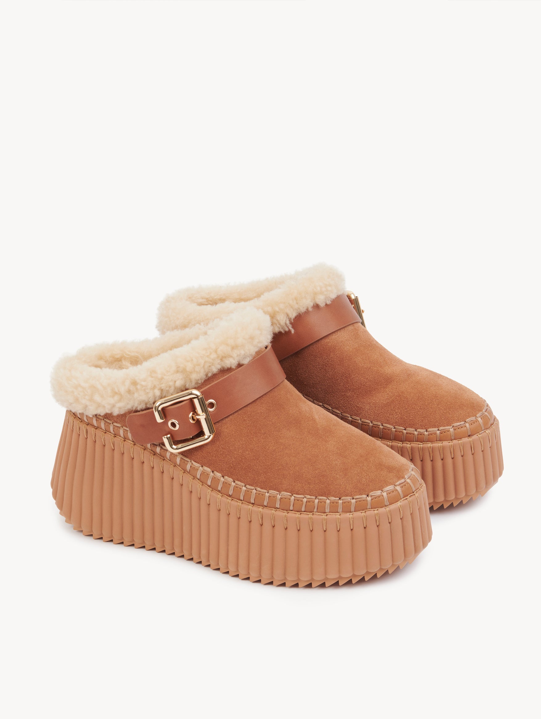 Nama Slides in Pottery Brown