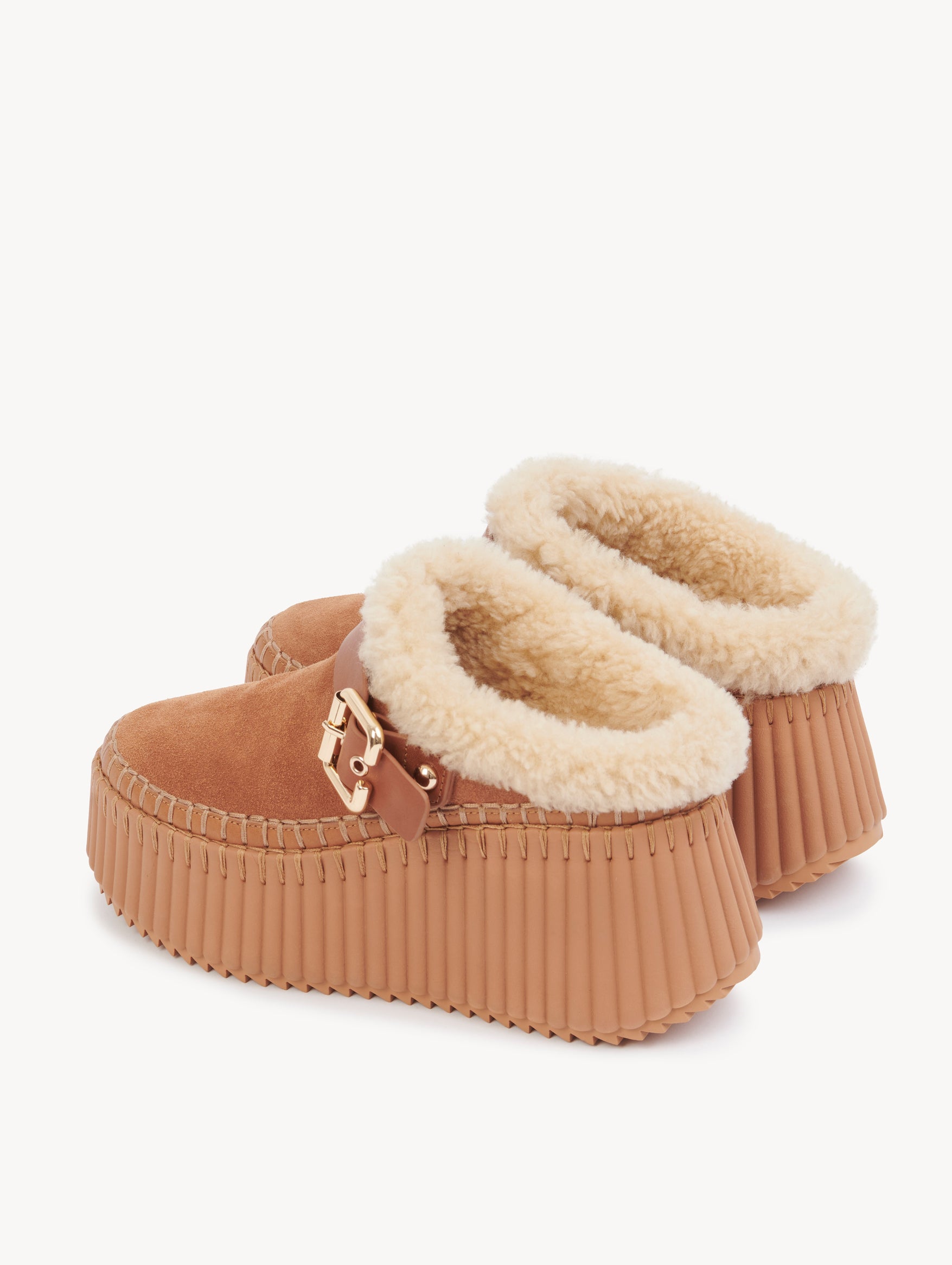 Nama Slides in Pottery Brown