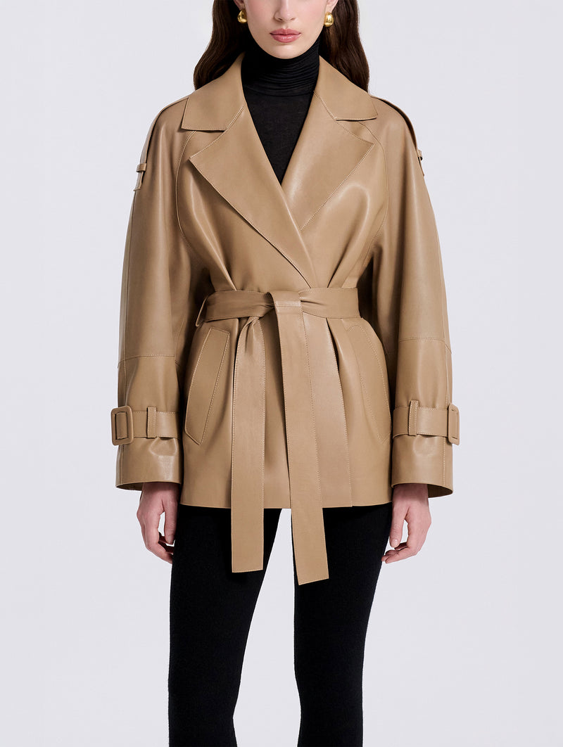 Nera Jacket in Raw Camel