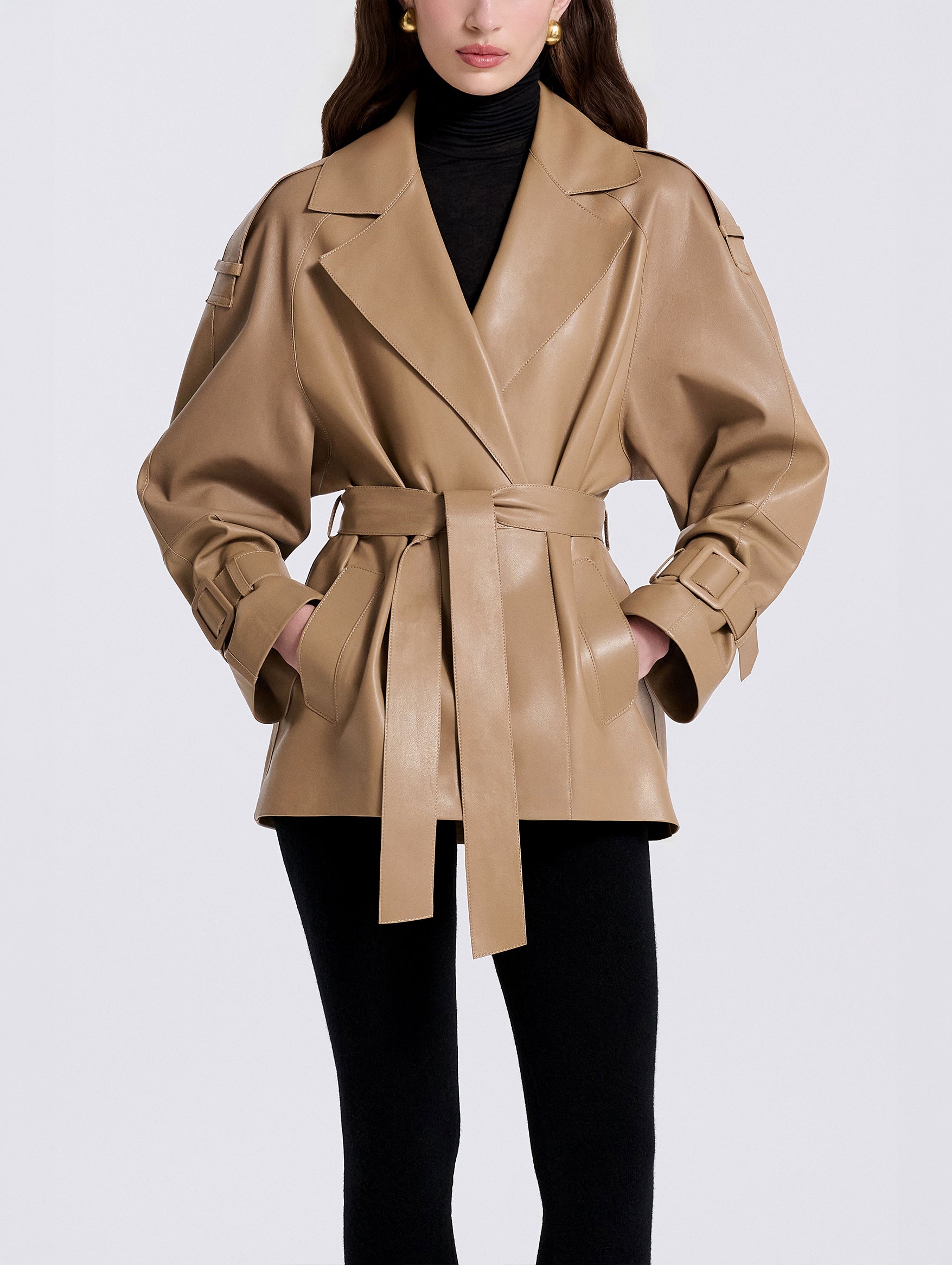 Nera Jacket in Raw Camel