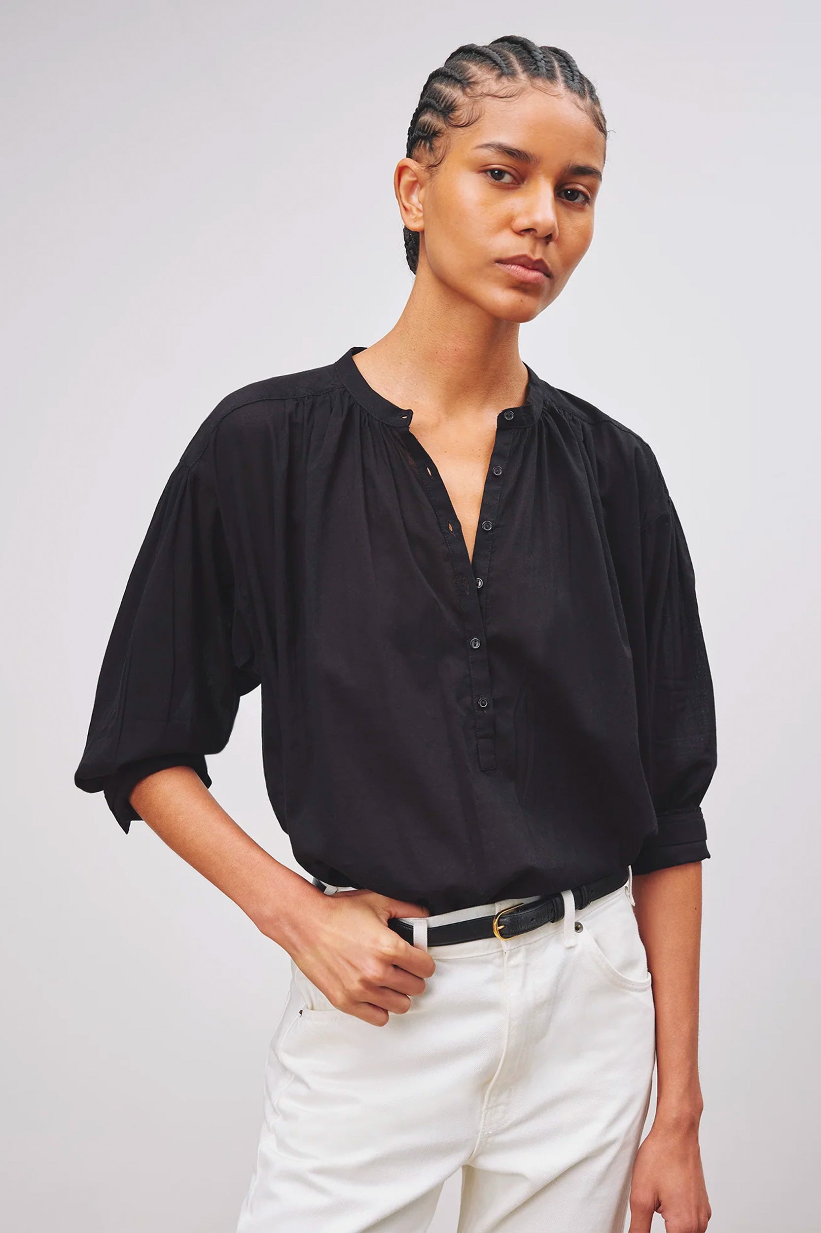 Neville Blouse in Black