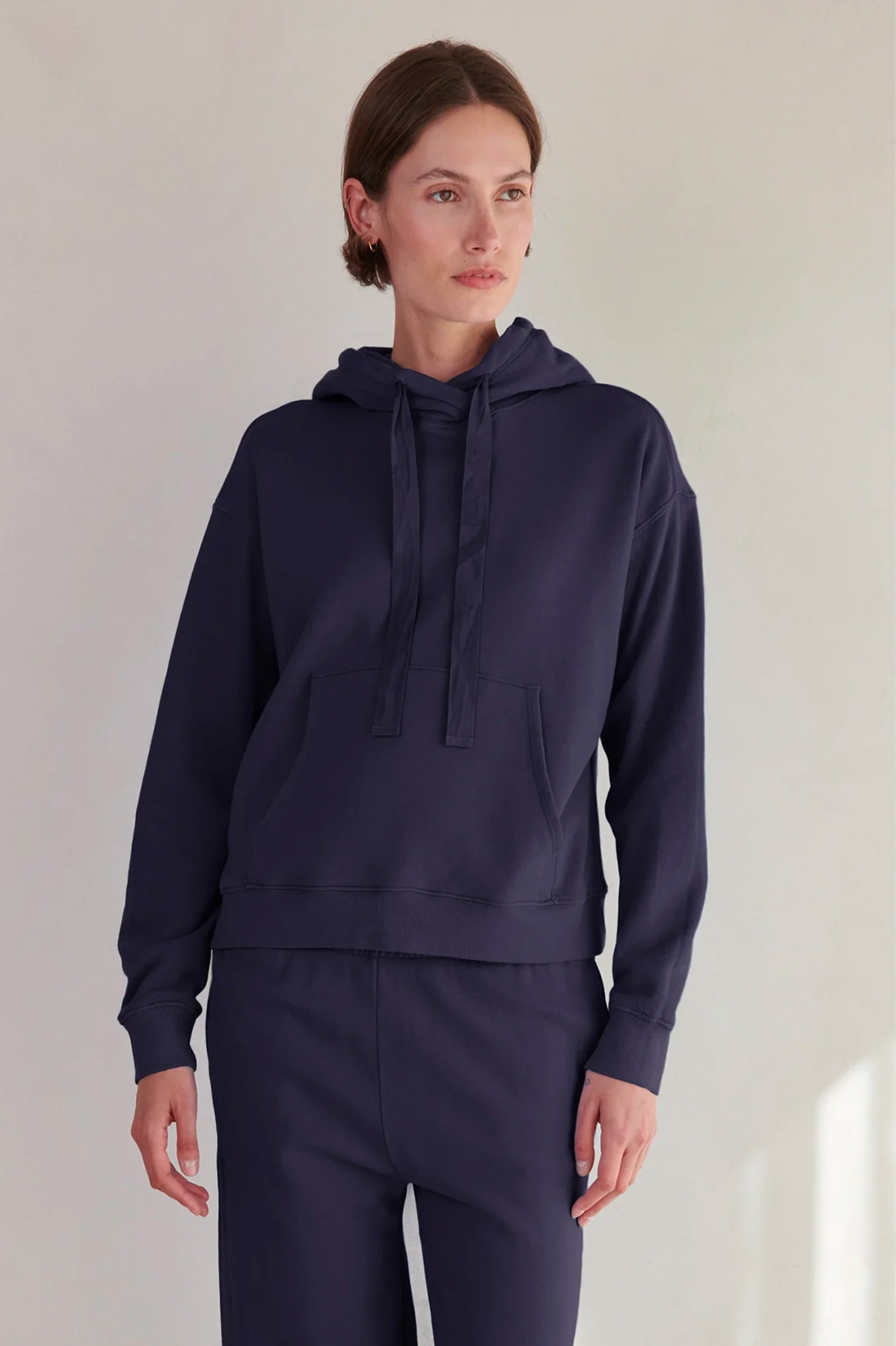 Ojai Hoodie in Navy