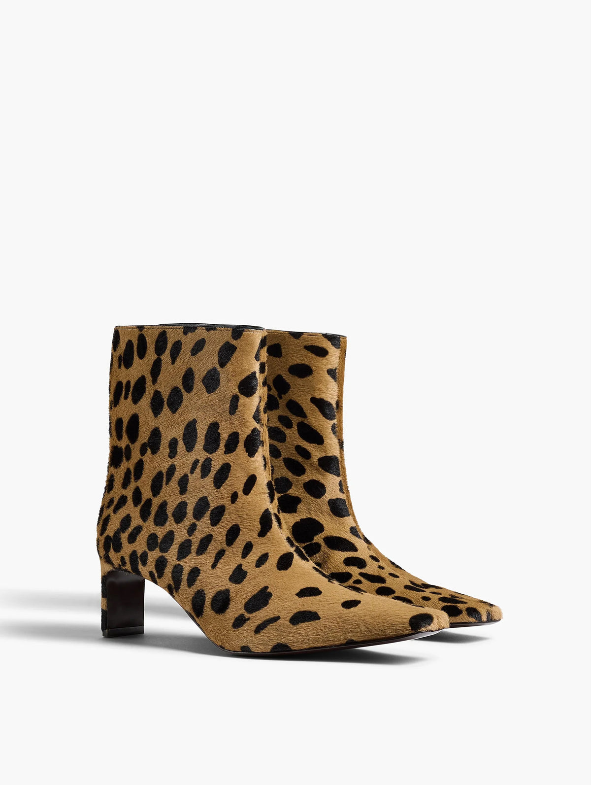 Ona Ankle Boot in Hyena Haircalf