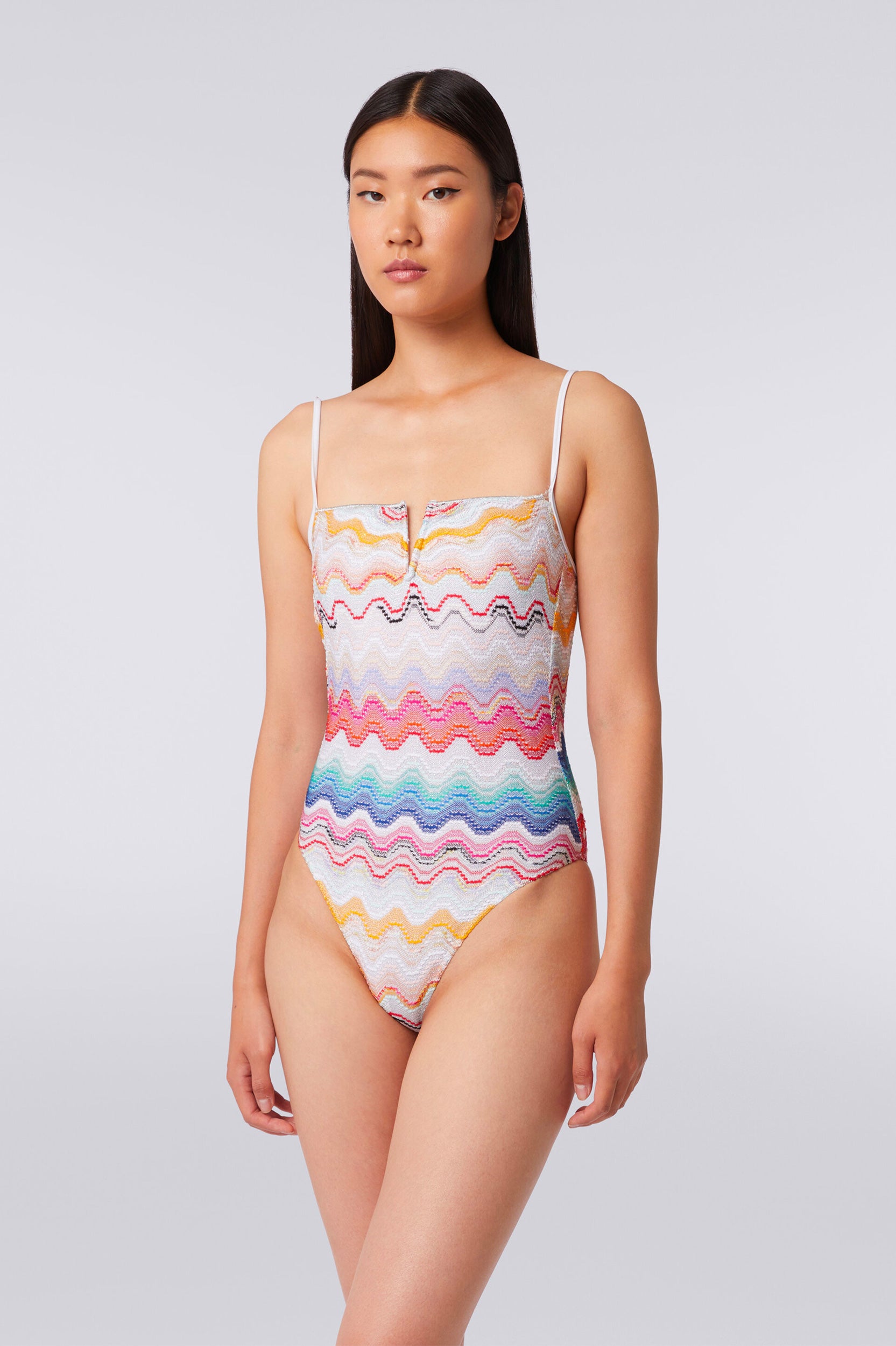 Wave Swimsuit in Multi