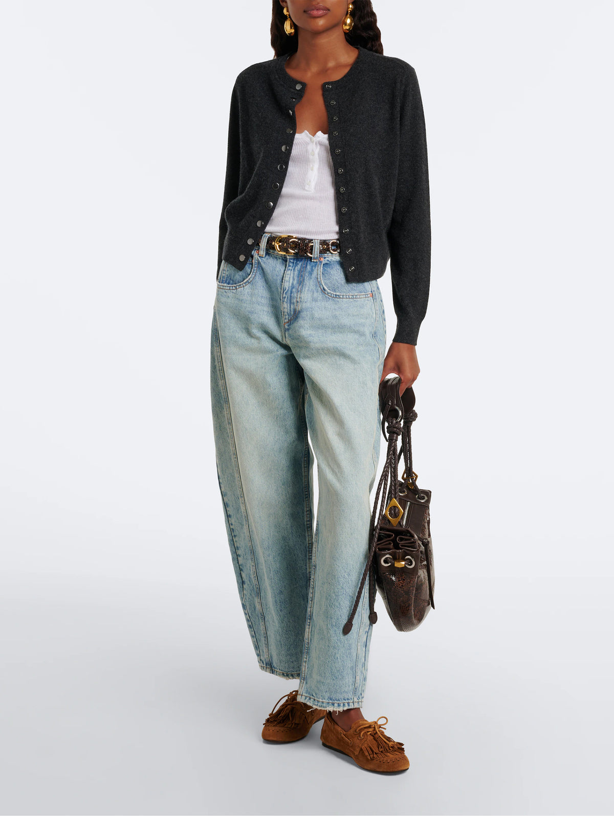 Oriane Pants in Light Blue