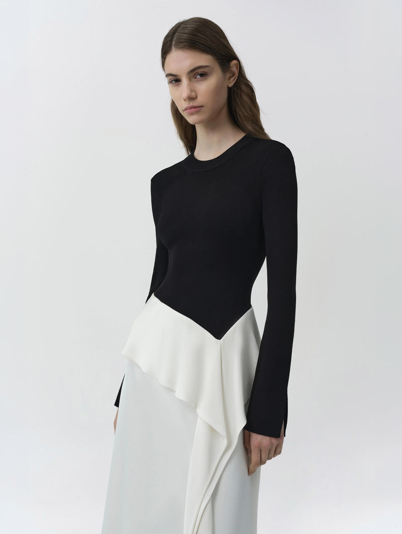 Ornella Midi Dress Dress in Black Multi
